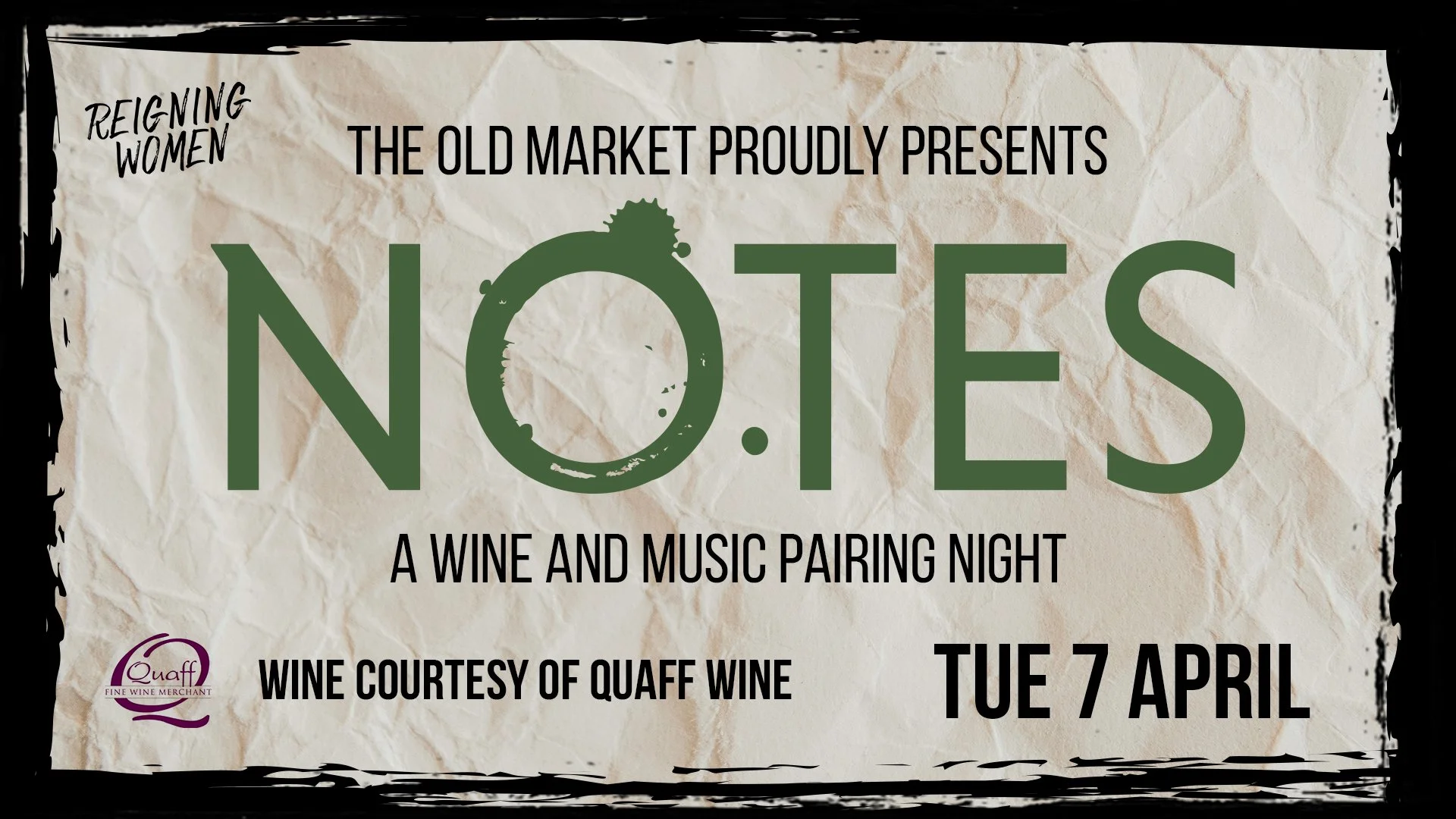 Notes: A Wine and Music Pairing Night