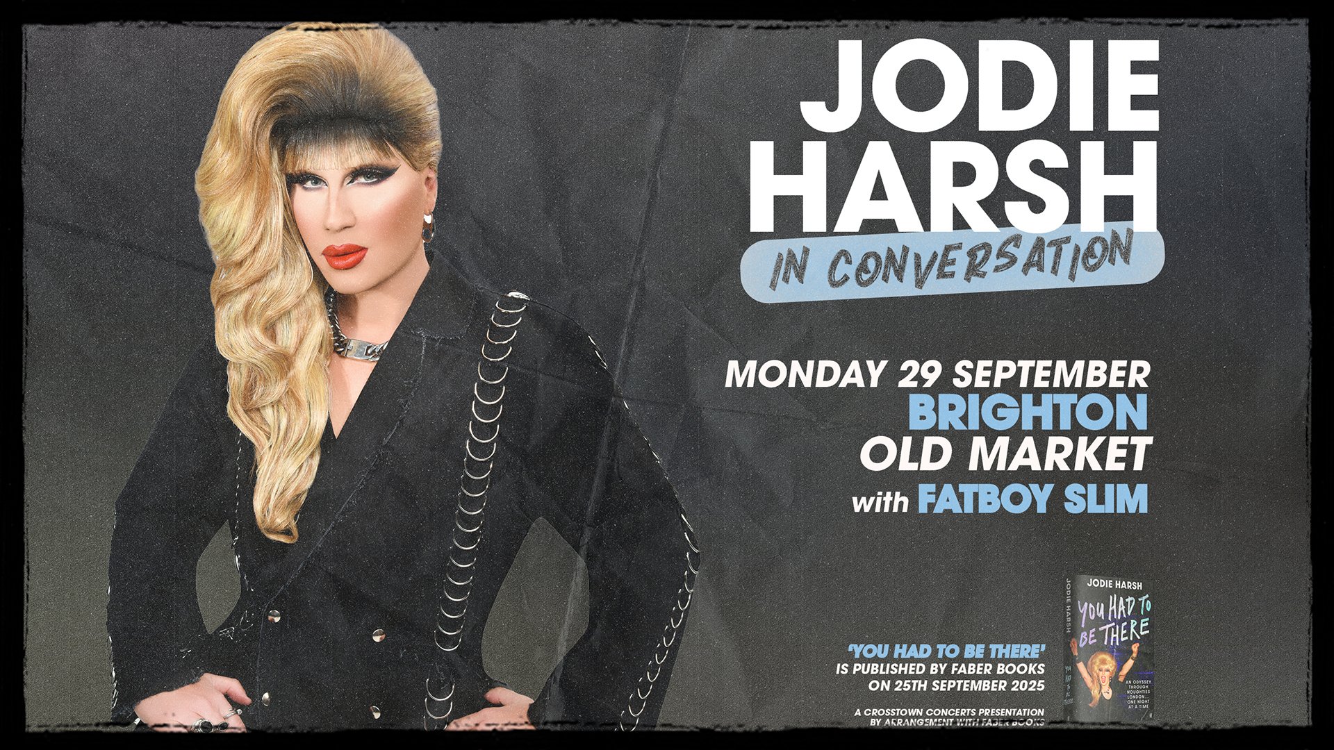 Jodie Harsh in conversation with Fatboy Slim