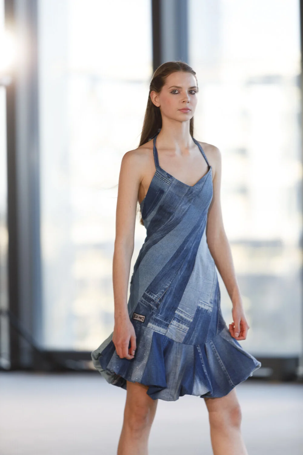 lira denim dress Claire Dress  Paloma Lira