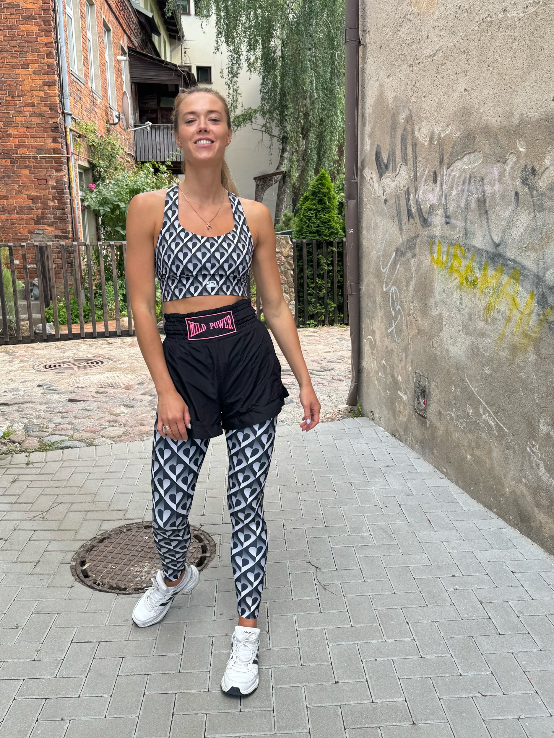 Longline sports bra
