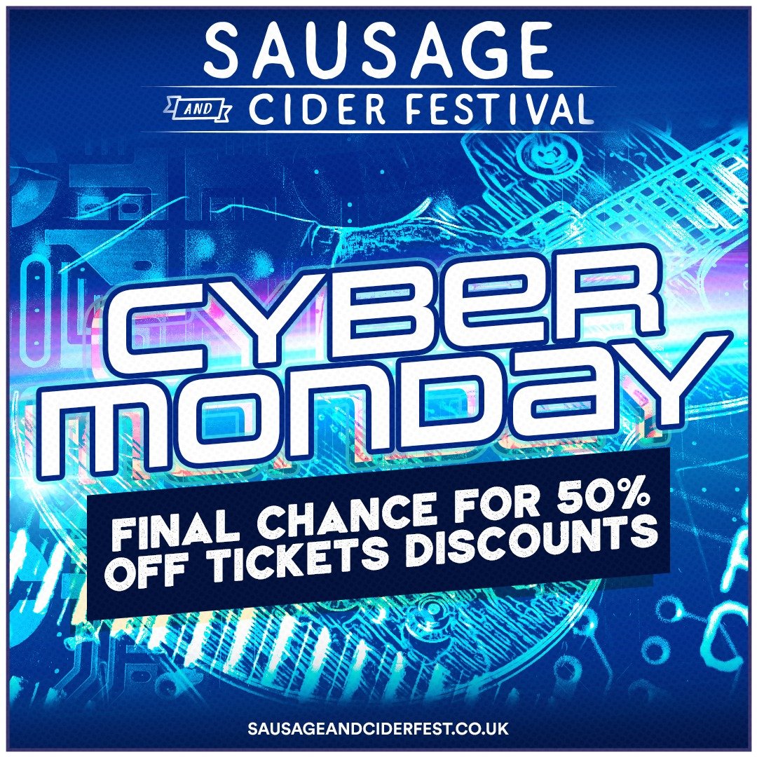 OKAY... ONE MORE DAY OF 50% OFF TICKETS? 👀

IT'S CYBER MONDAY! So we're giving you Sausage lovers ONE MORE SHOT at getting 50% off tickets for our tour next summer! 🌭🌭

Head to the link in bio or comment 'COUNTRY' for the ticket link and GRAB THE 