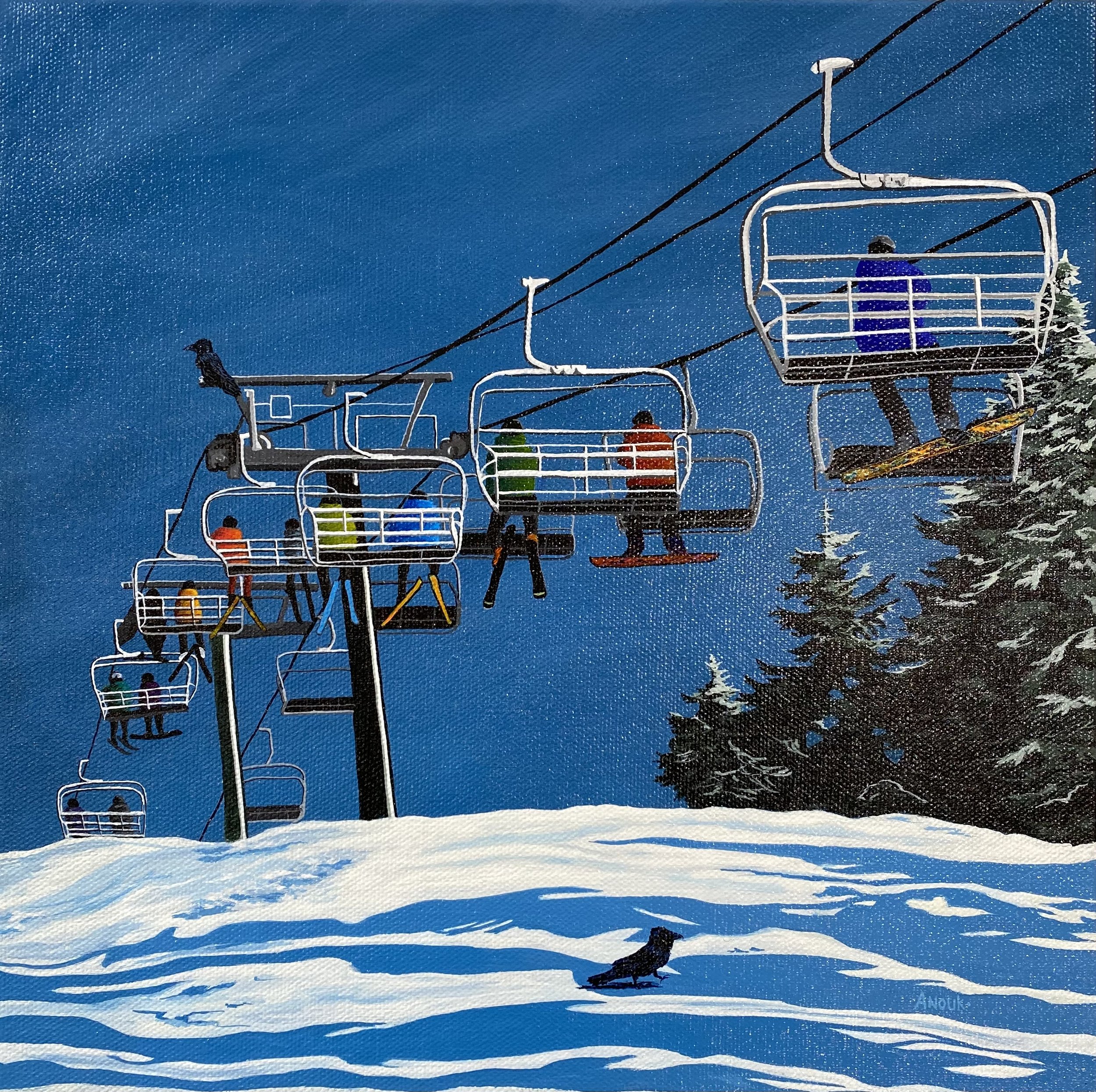 Birds of a feather, Ride Up Together - SOLD