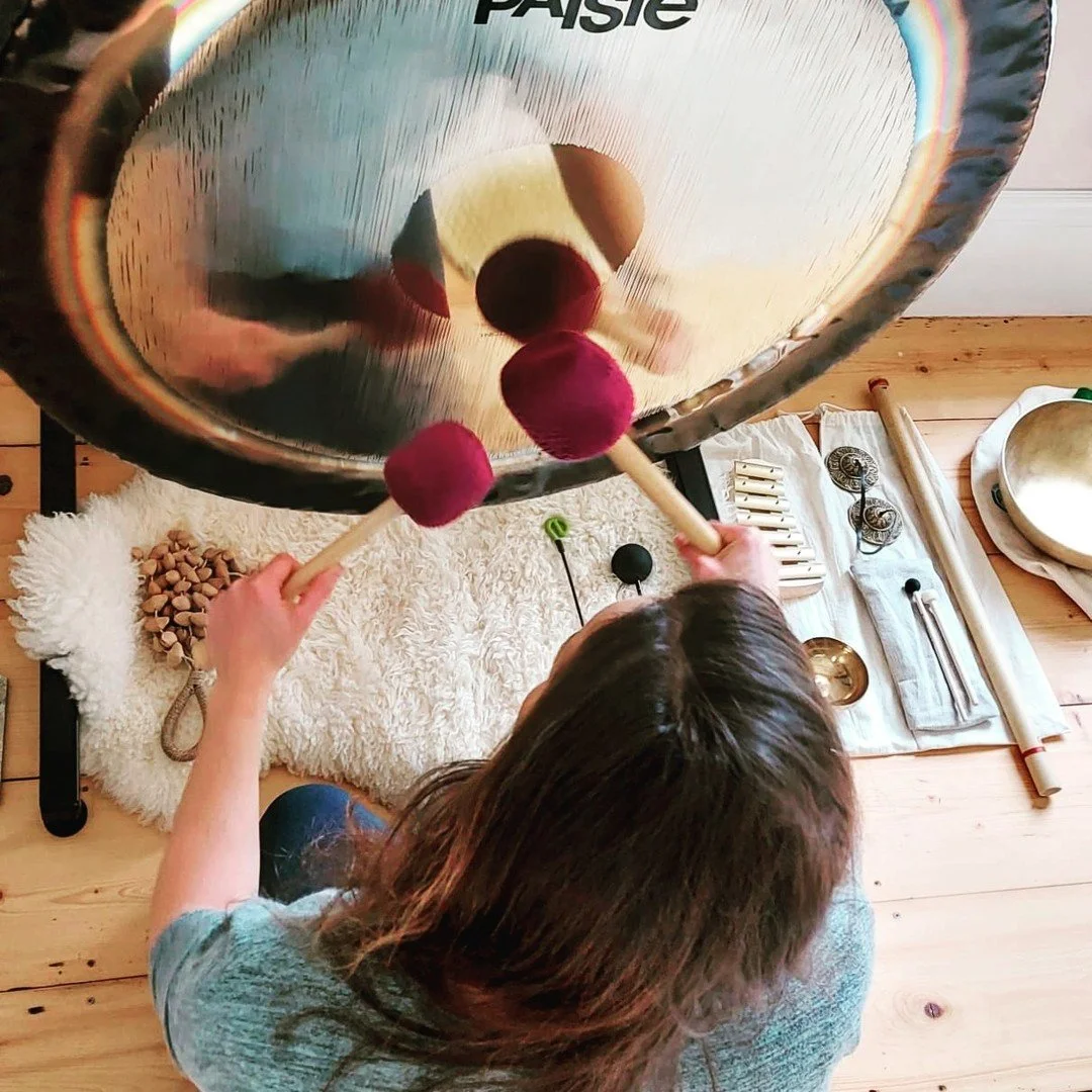 Have you ever had a gong bath? On The Living Mountain Retreat in The Cairngorms National Park, Scotland April 15th - 19th we will be bathing in nature, sound, wild waters, and reflecting on the writings of Nan Shepherd. In our beautiful accommodation