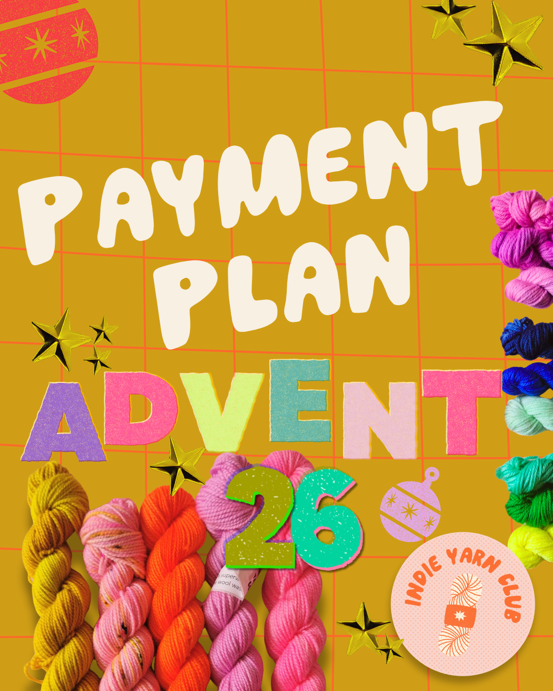 Payment Plan colour lover's advent Indie yarn club 2026.png