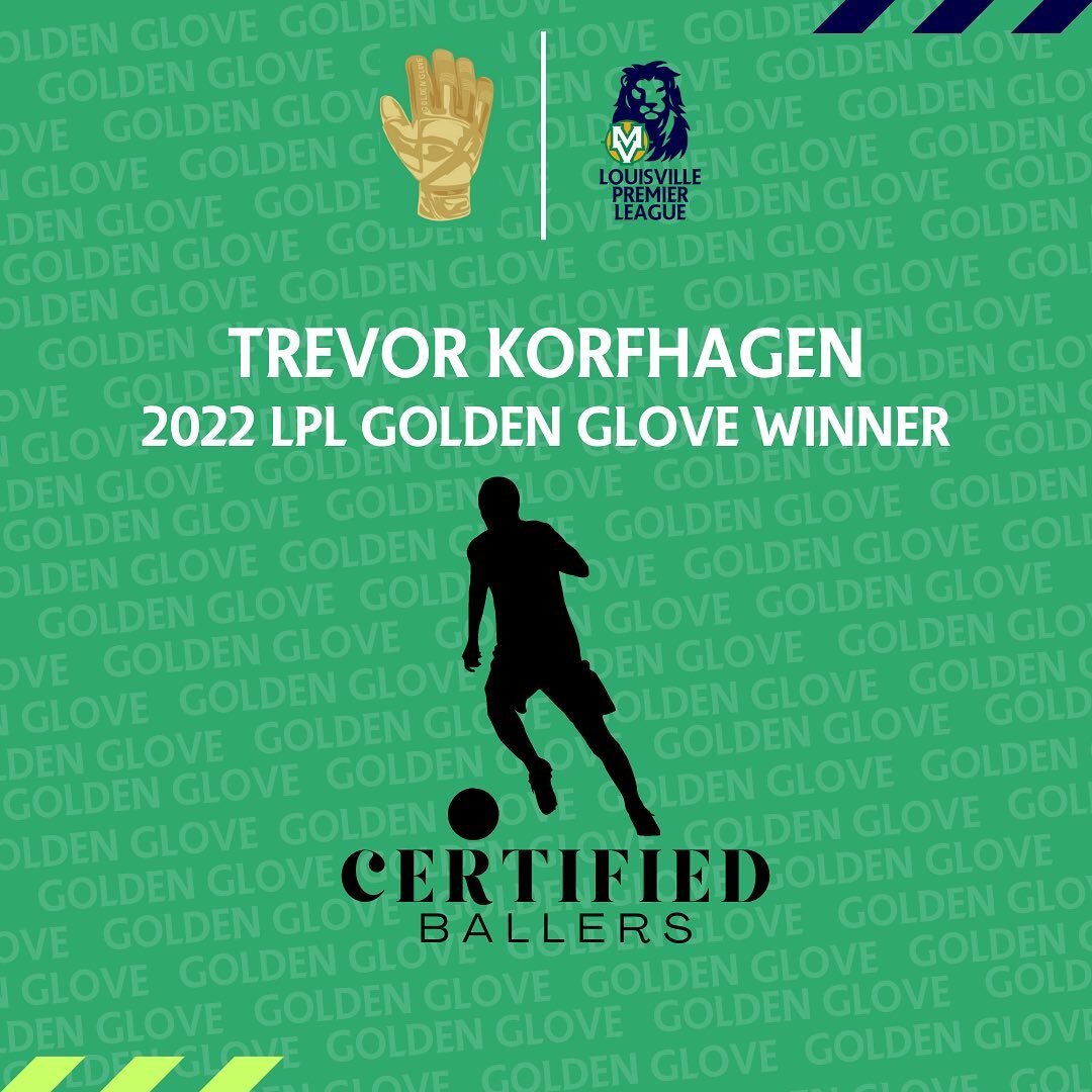 The 2022 LPL Golden Glove winner, Trevor Korfhagen! 🧤