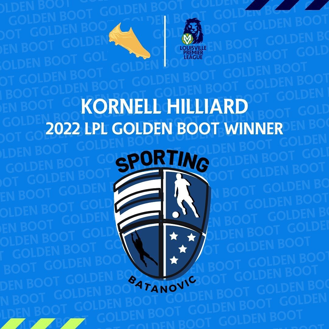 The 2022 LPL Golden Boot winner, Kornell Hilliard! ⚽️