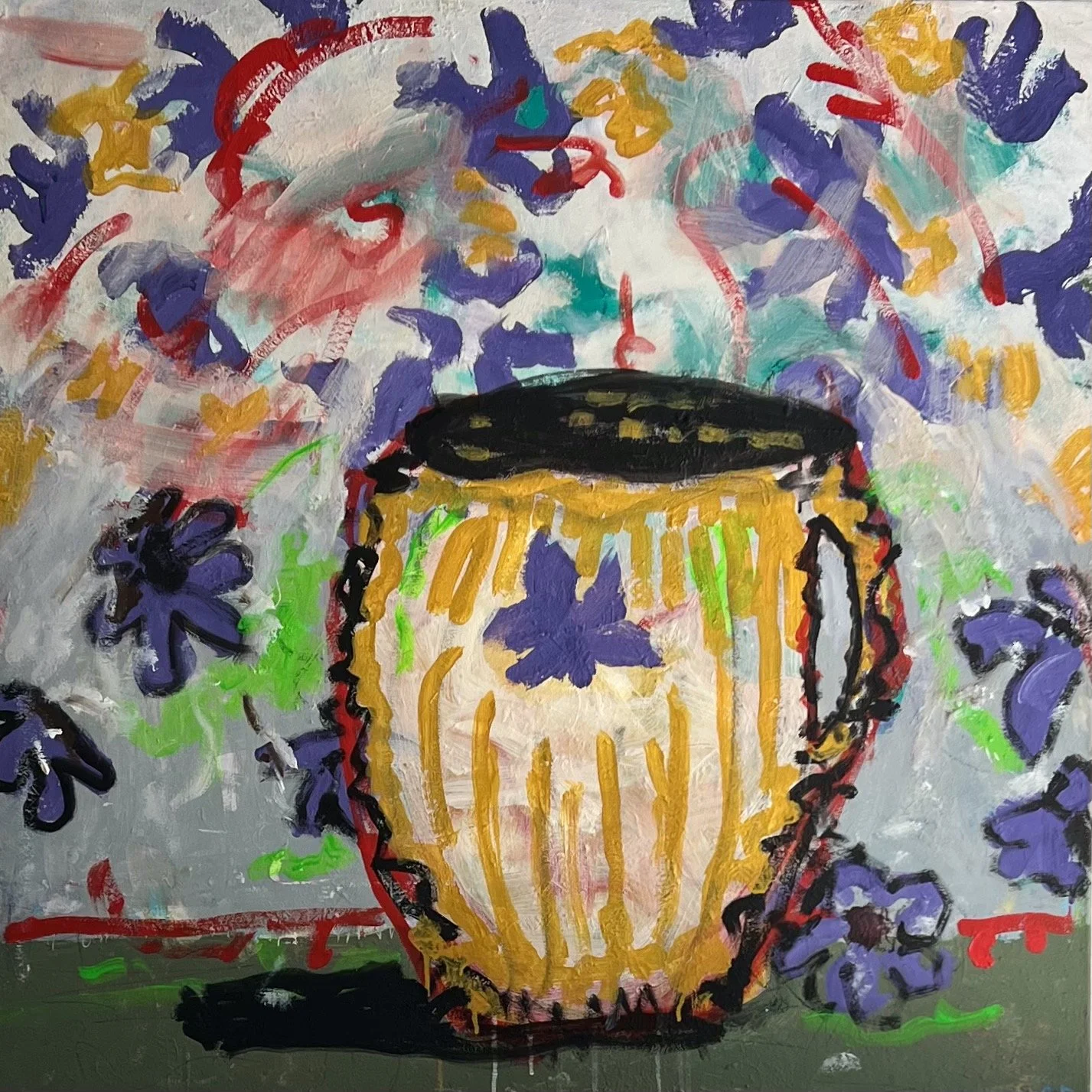 Yellow Mug
36" x 36"
acrylic on canvas