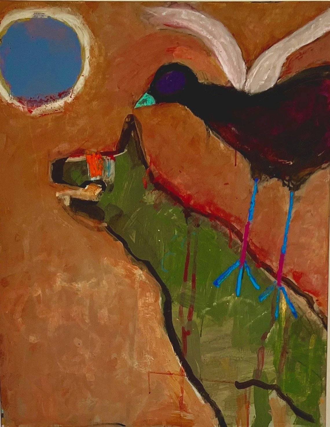 A Murder of Crows
24" x 36"
acrylic and oil on wood panel