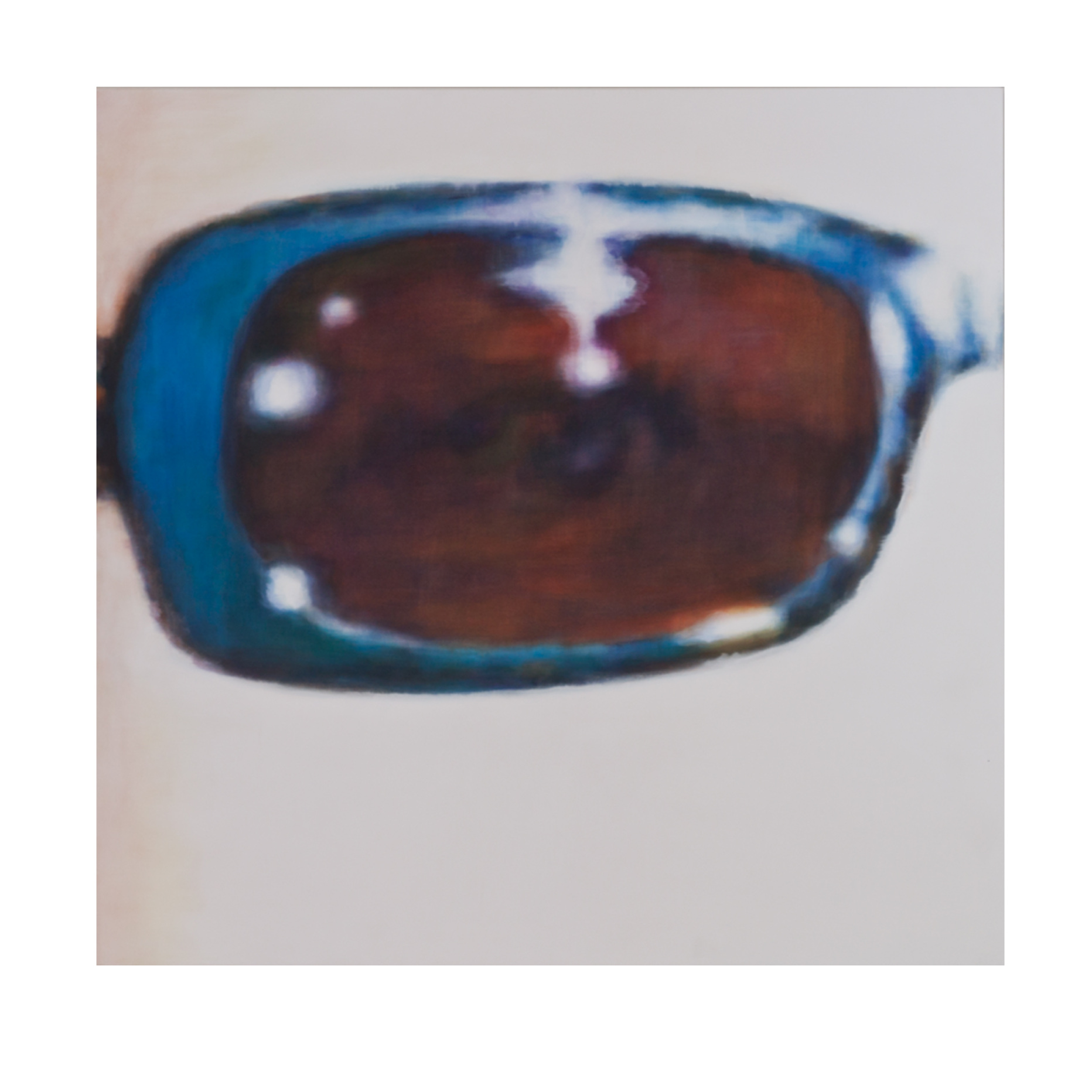  Halbe Brille, 2011 155 x 150 cm Acryl auf Baumwolle 