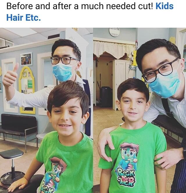 Tag us on your Before/After quarantine haircut posts!