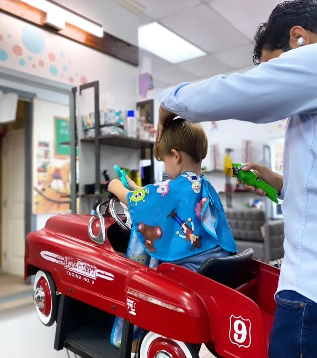 Just another Thursday 💈
.
.
#kidshairetc #kidshair #nolakids #kidscuts #kidshair #kidsstyle #childshair #haircuts #fade #layers #syle #hair #hairstyle #hairdesign #metairiekid  #barber #baeberology #cosmetology #wahl #andis #mizutaniscissors #layrit