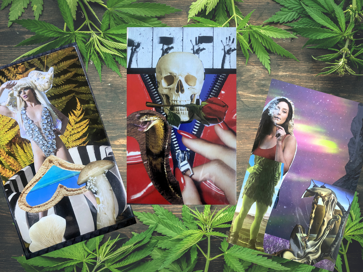 Cannabis &amp; Collaging