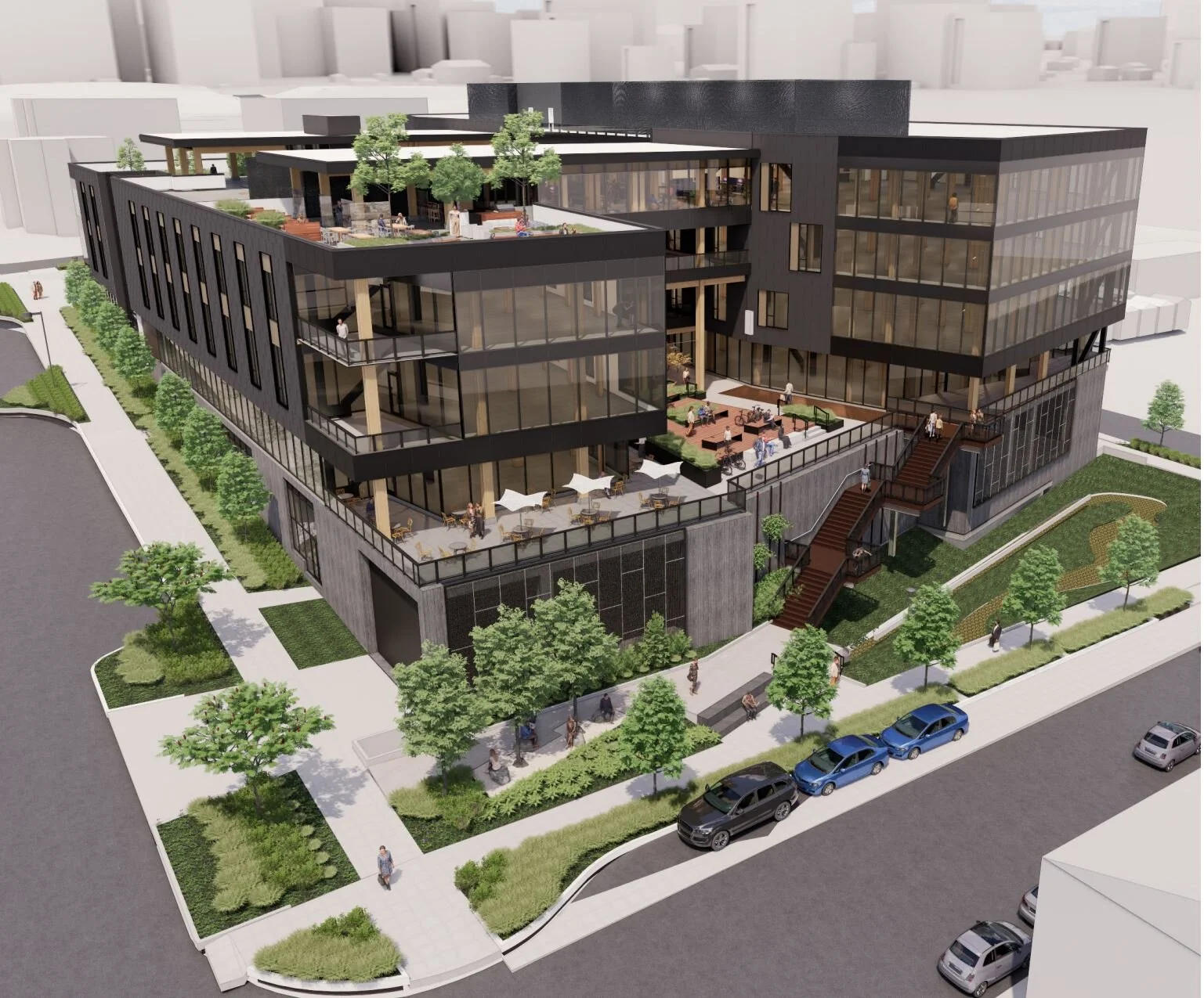   Solution  Since the Fall of 2015, Roy Street Group engaged with the City of Seattle for the purchase of an SDOT storage yard to Dunn Lumber. This included garnering support from the Mayor, City Council and public via expressing the significance of 