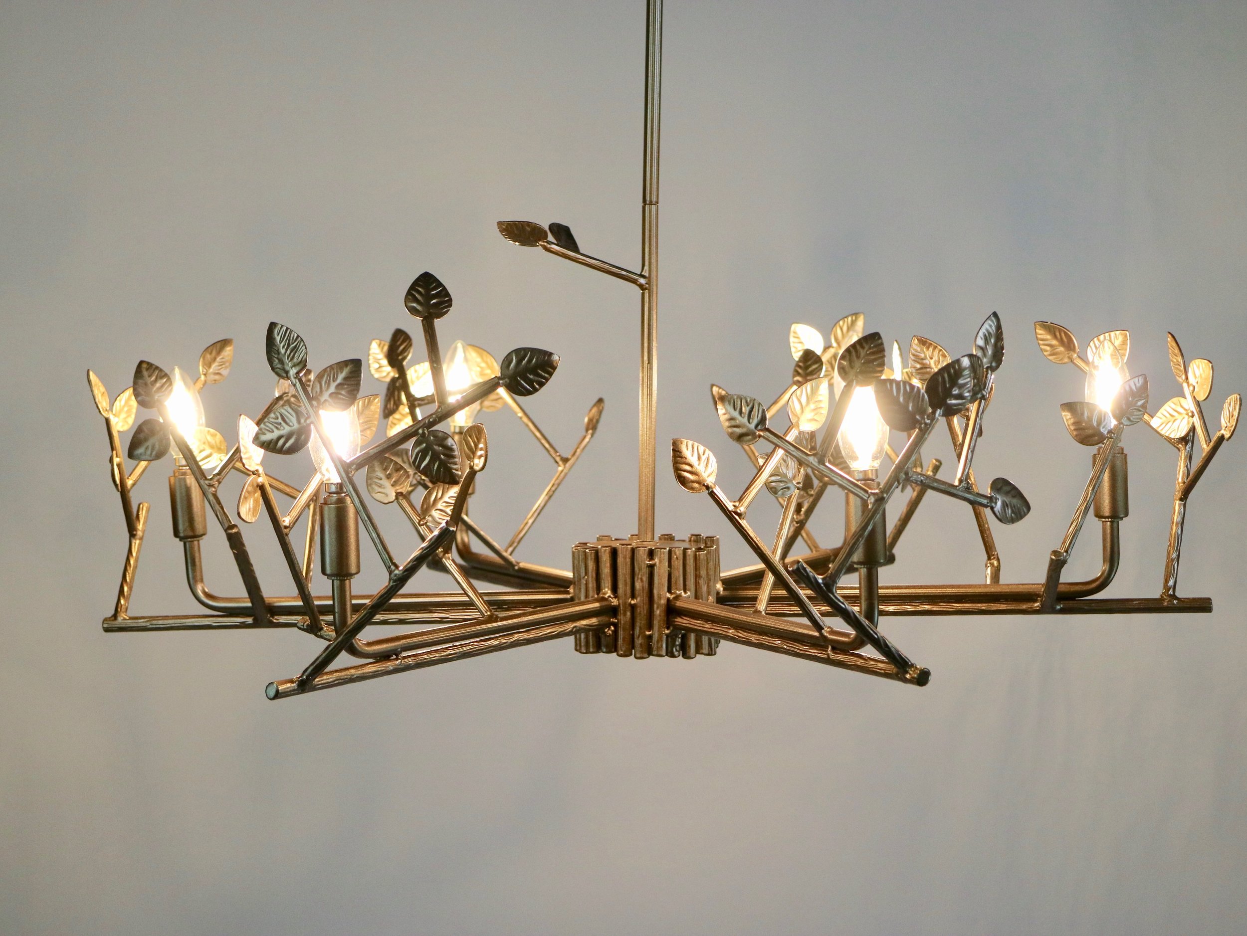 Twiggy chandelier light bronze 1.jpeg