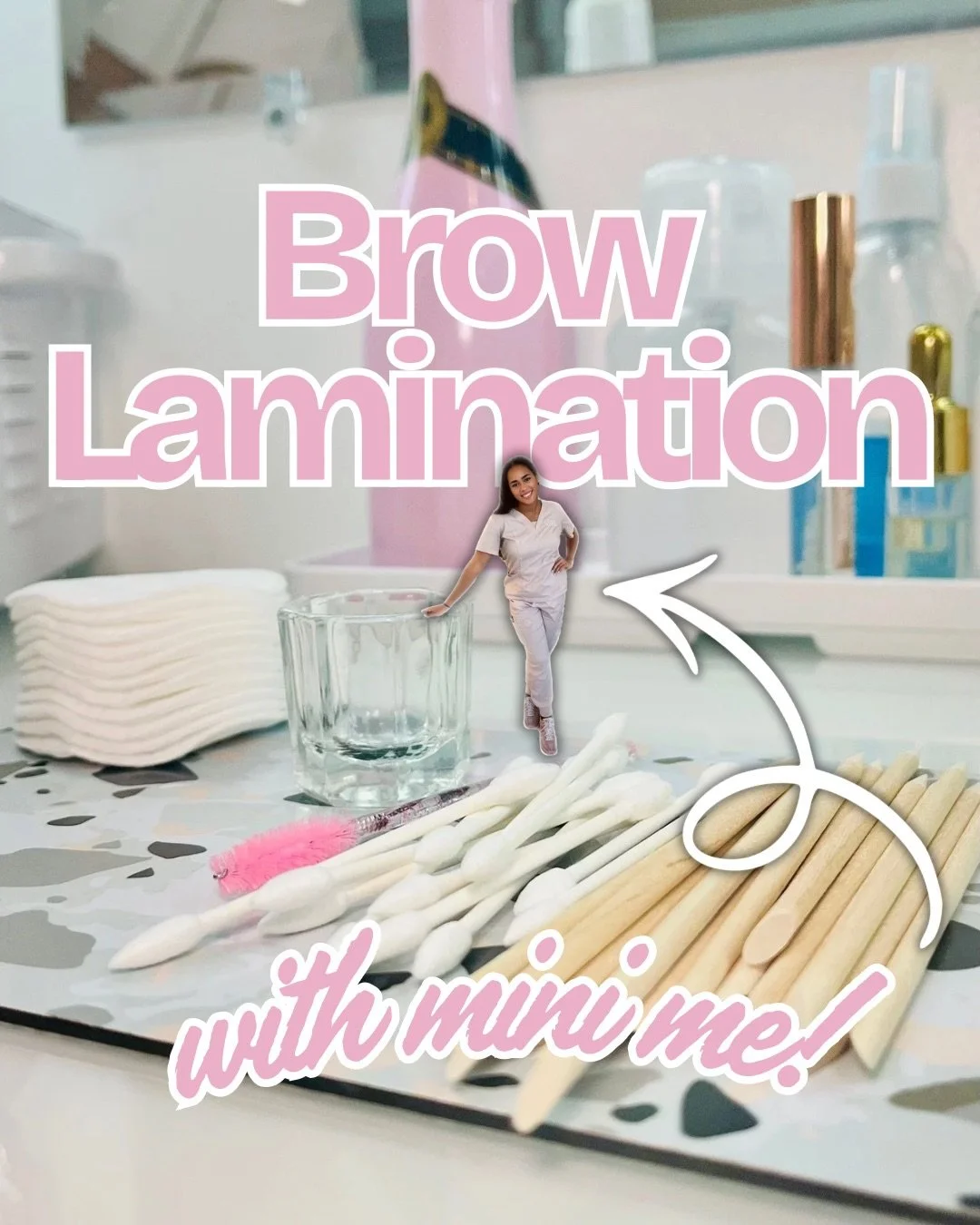 Brows, but make it science + a little drama 💗

Let&rsquo;s break down Brow Lamination aka the secret behind those smooth, fluffy, sculpted brows everyone&rsquo;s asking for 👀

Step 1: Cleanse
We start with a deep cleanse to remove oils + buildup so