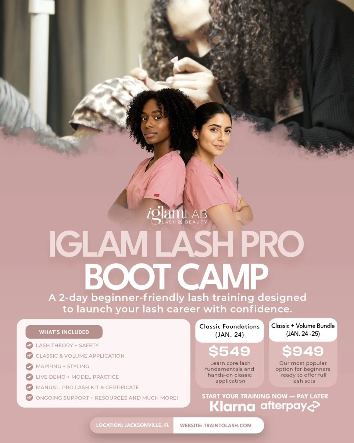 iGlam Lash Pro Boot Camp