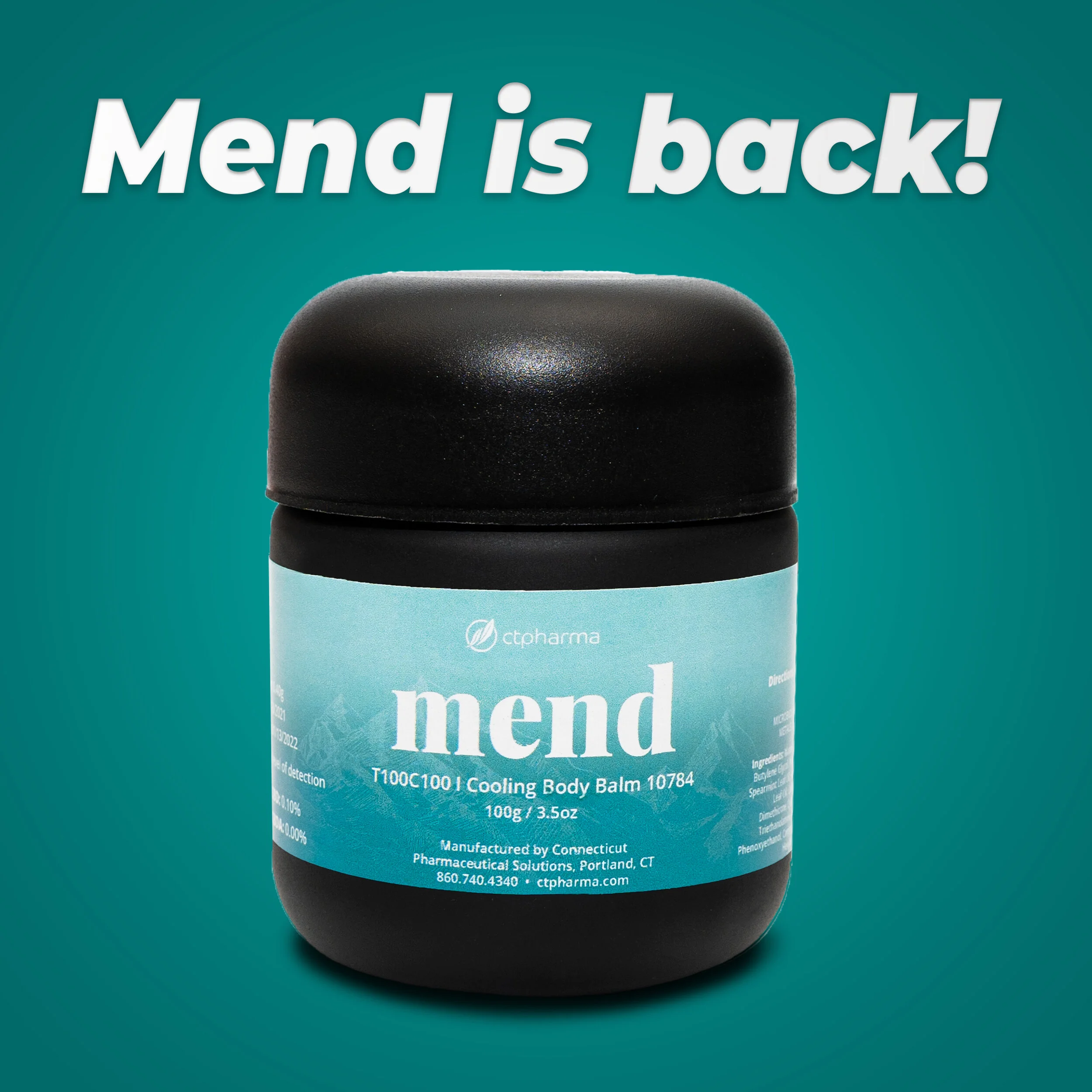 Mend is back!