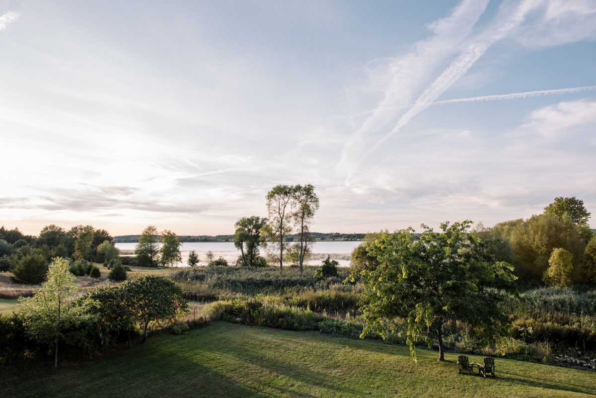 View over East Lake as seen from the property