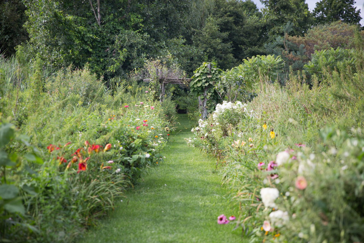 Garden Path to the Lake