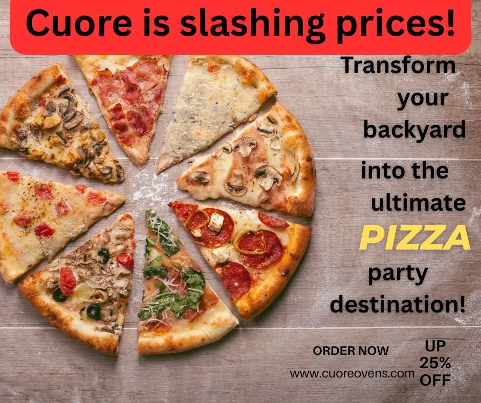 With our Cuore wood-fired Oven pizza ovens, every pizza becomes a masterpiece. Best price and flavor! #pizzatime #woodfiredpizza #outdoorcooking #diyprojects #pizzaoven