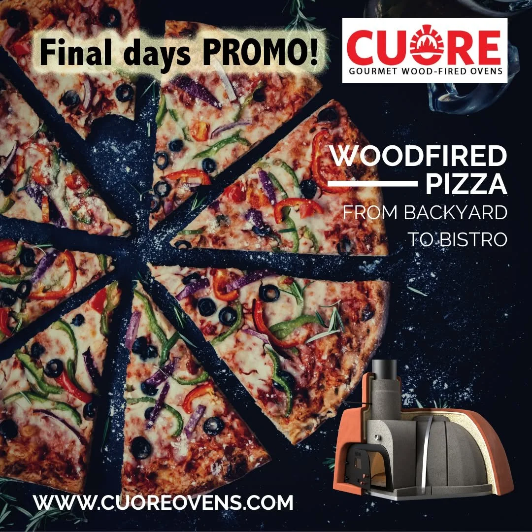 🔥 Only Days Left!
The clock is ticking on our Final Days PROMO. ⏰ Upgrade your backyard to a professional-grade bistro with a Cuore Gourmet Wood-Fired Oven. Kits starting at $1,250&mdash;this is the last call (promo end 5/3/26)!

Get yours at www.cu