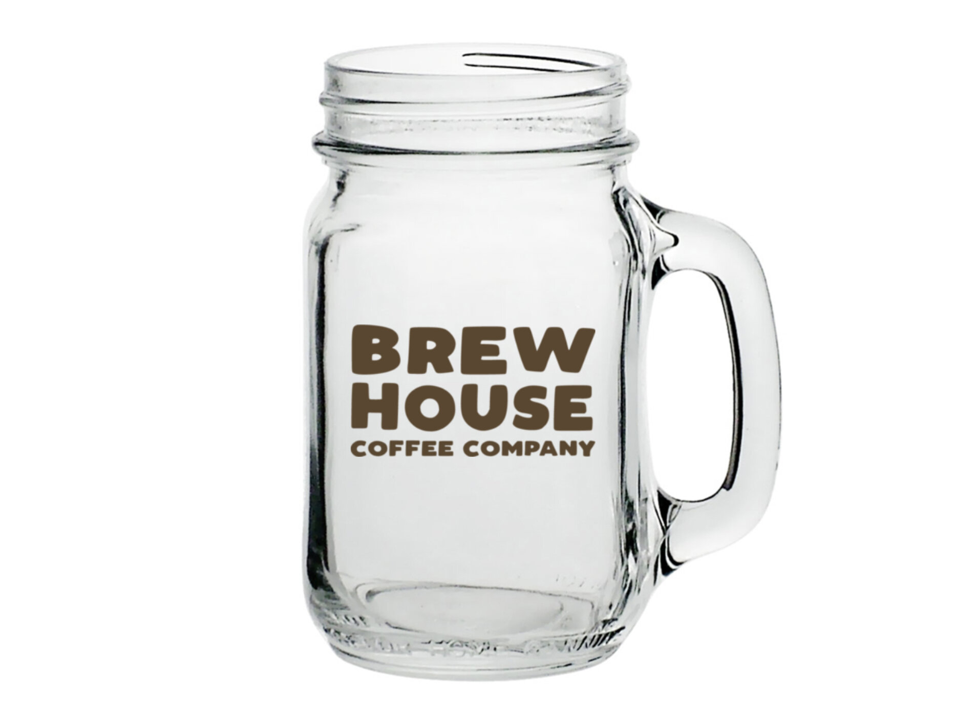 Brew House Mason Jar Mug — Brew House Coffee Company