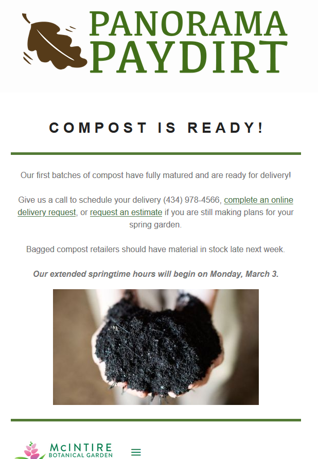 Newsletter - Feb. 19, 2020