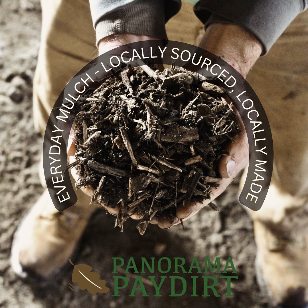 Our Everyday Mulch is sourced locally and produced locally. This keeps local carbon in the local ground and out of the local landfill. A balance distribution of coarse and fine material helps recycle local organic matter in the soil as it breaks down