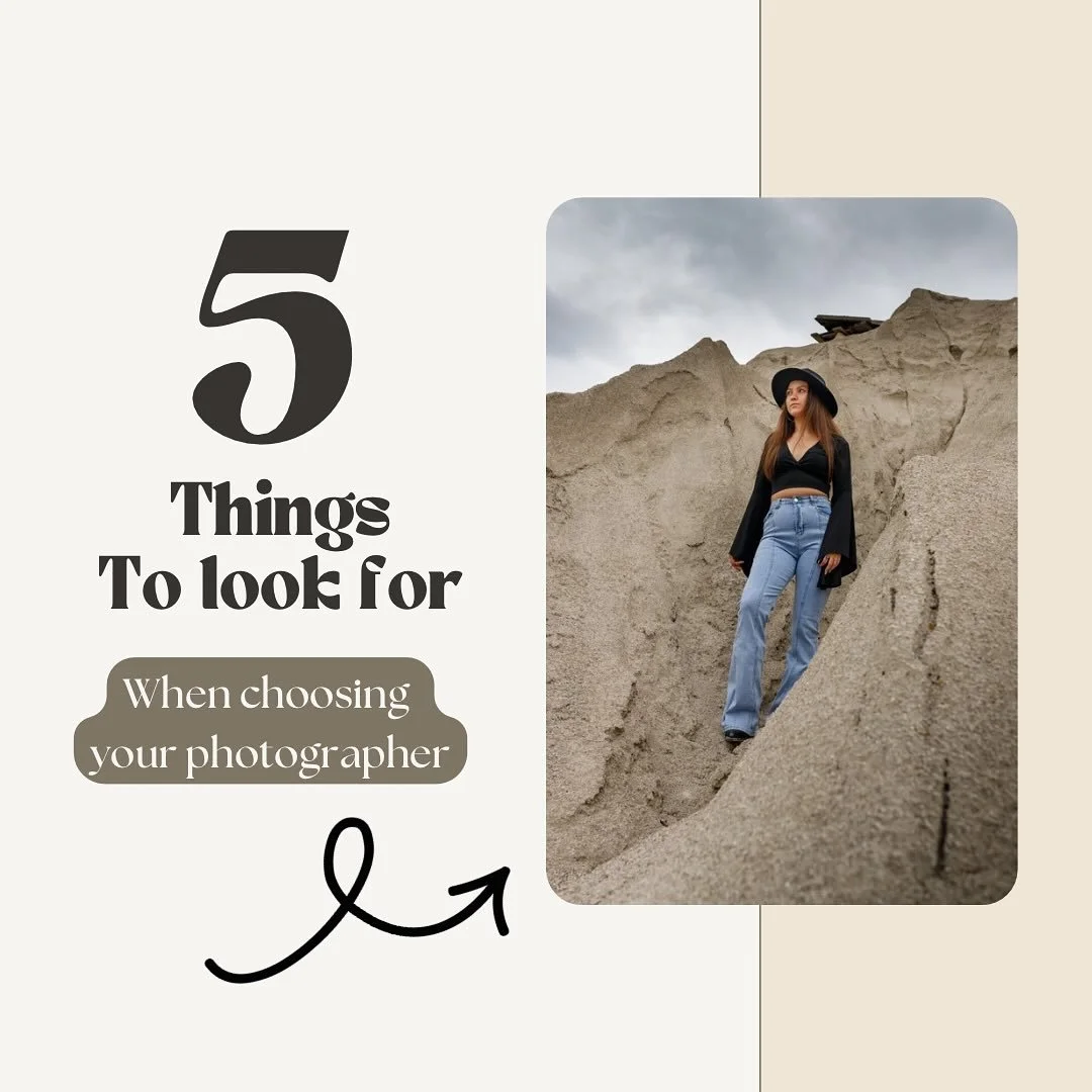 Pick someone who checks all the boxes
Look for quality, creativity and help through the whole process.

What would you add to the list when searching for a photographer?

Senior photographer
Family photographer
Kansas City photographer