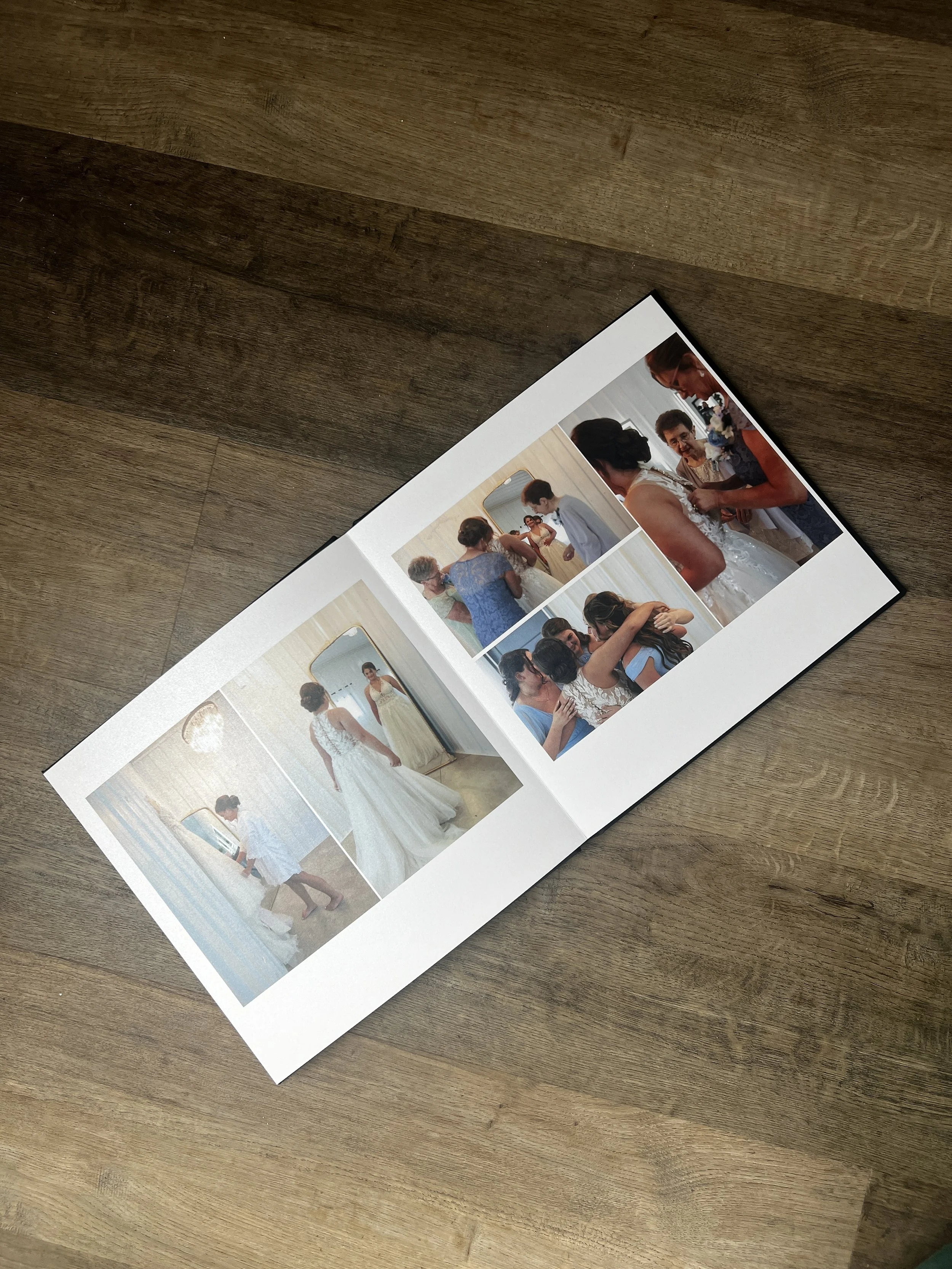 kansas city wedding photo album