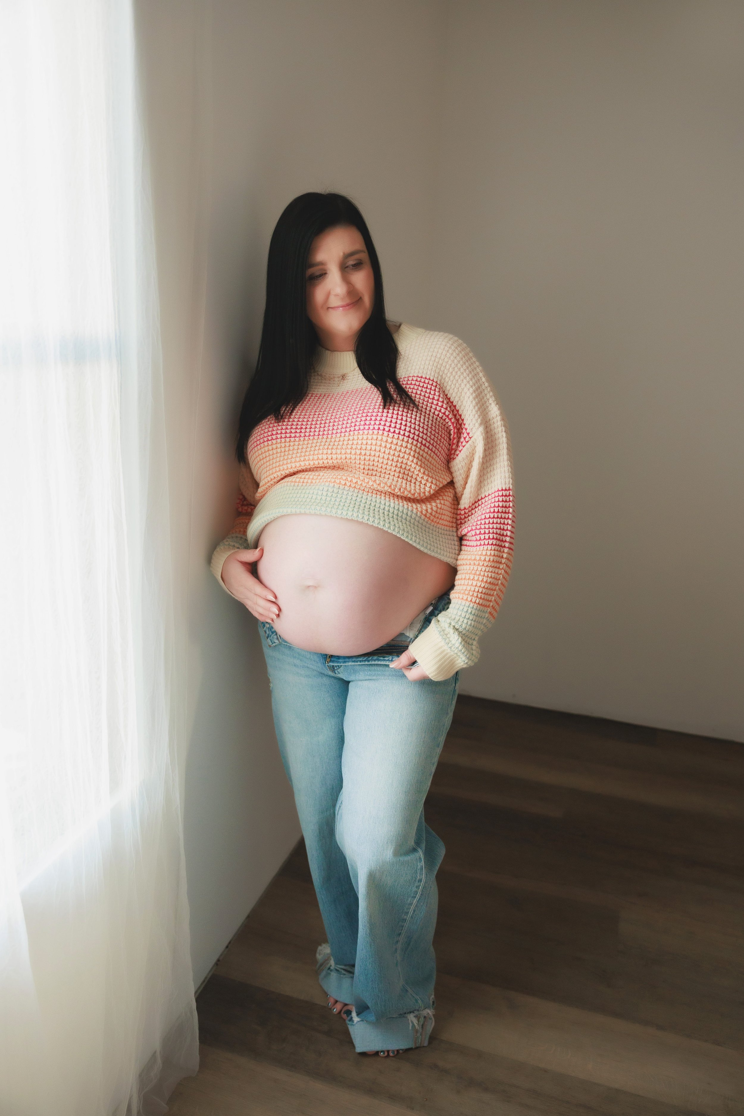 studio maternity photos cameron mo