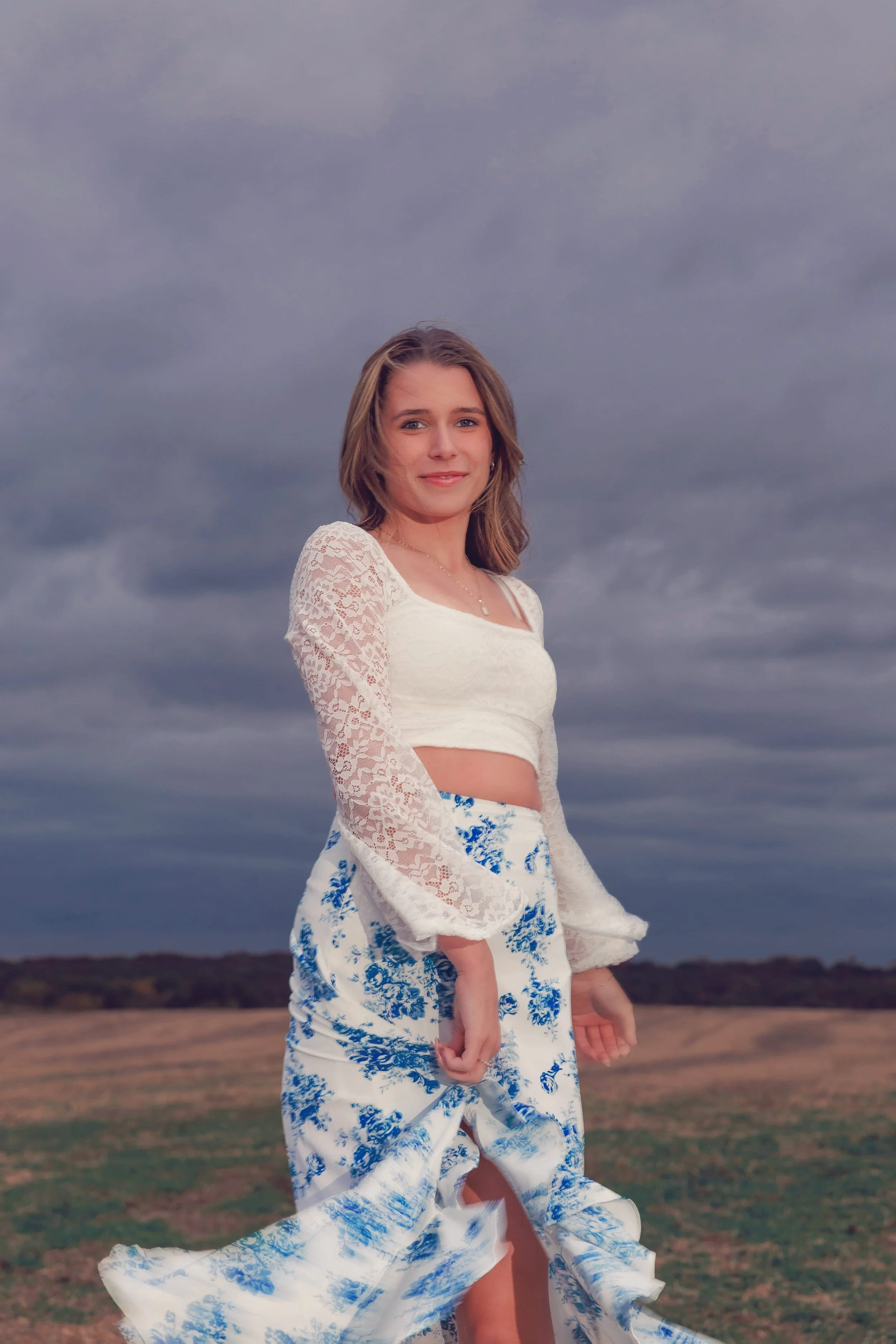 photo of a graduating senior girl