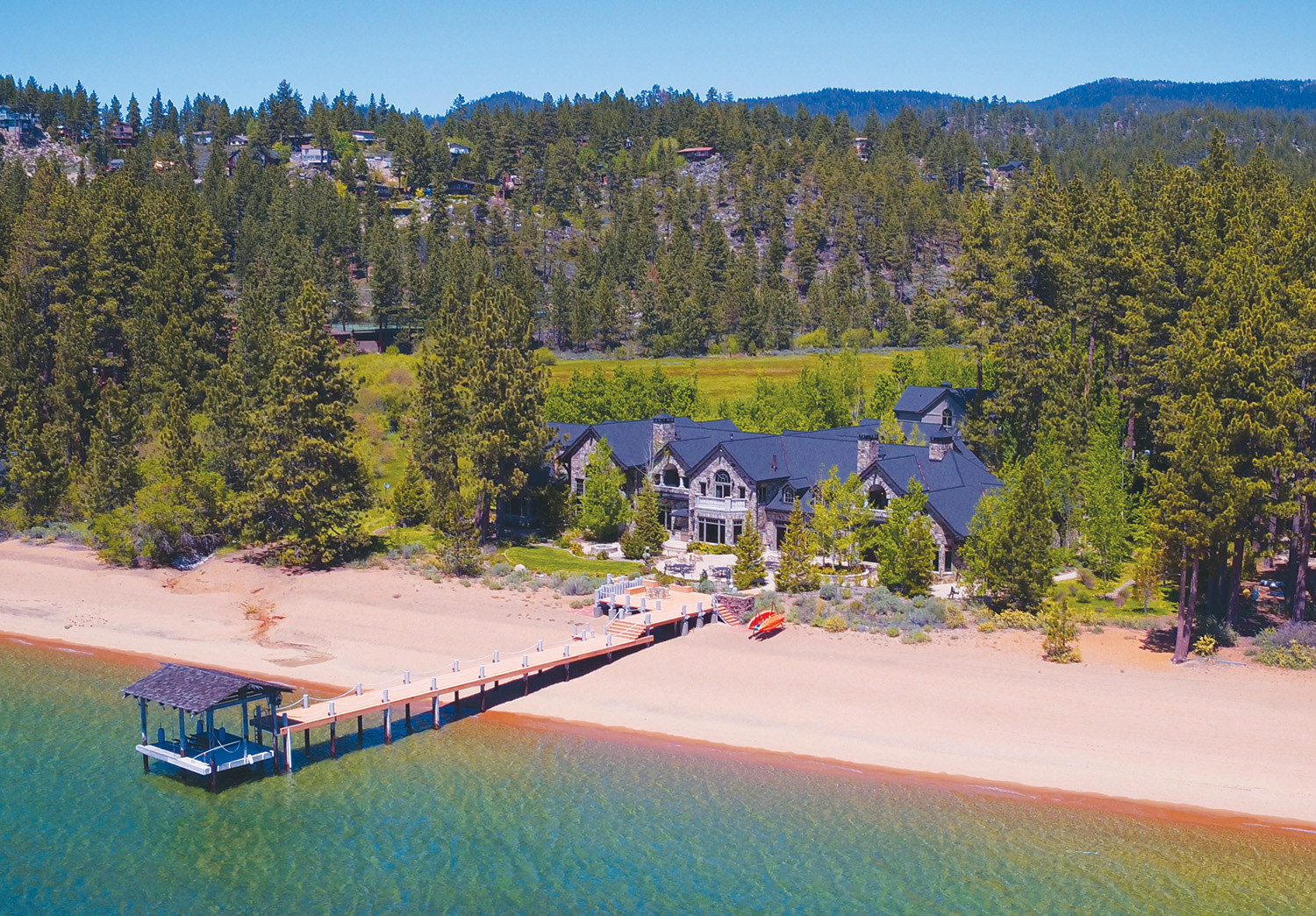 Here and above: 550 Sierra Sunset, Marla Bay, NV, listed for $46,995,000