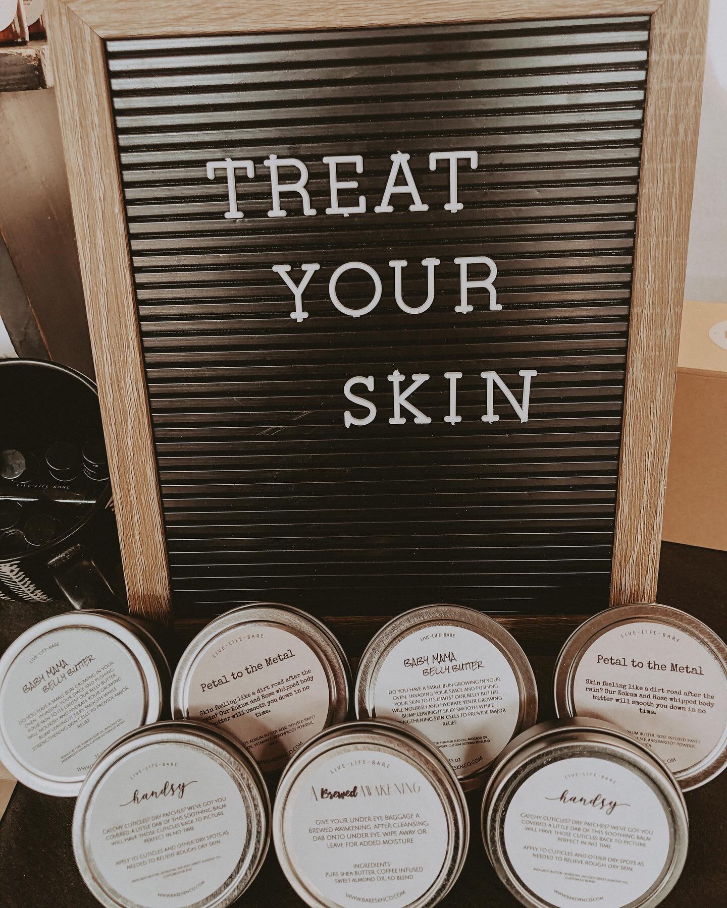 Our windy desert winters are harsh on skin. Prep yourself with luxurious, hydrating + nourishing butters and balms!

Meet me at the Night Market tonight and next Wednesday from 5-9pm. I&rsquo;ll be taking a couple weeks off in October so stock up now