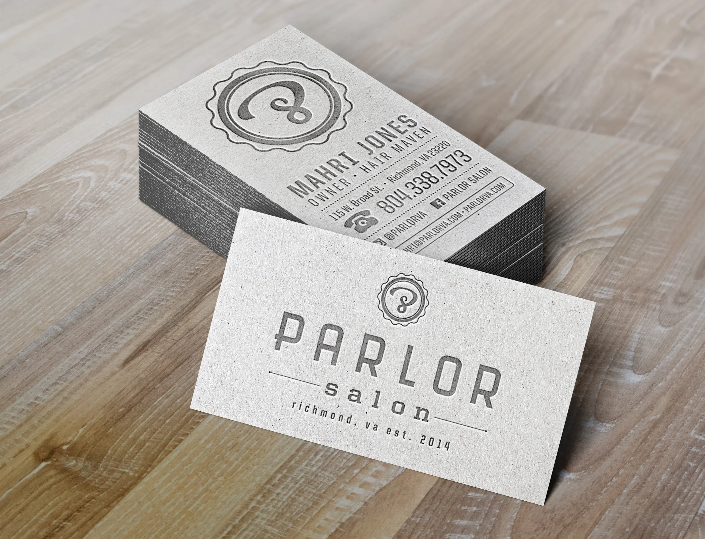      Role:    Art Direction &amp; Design    Client:    Parlor Salon  