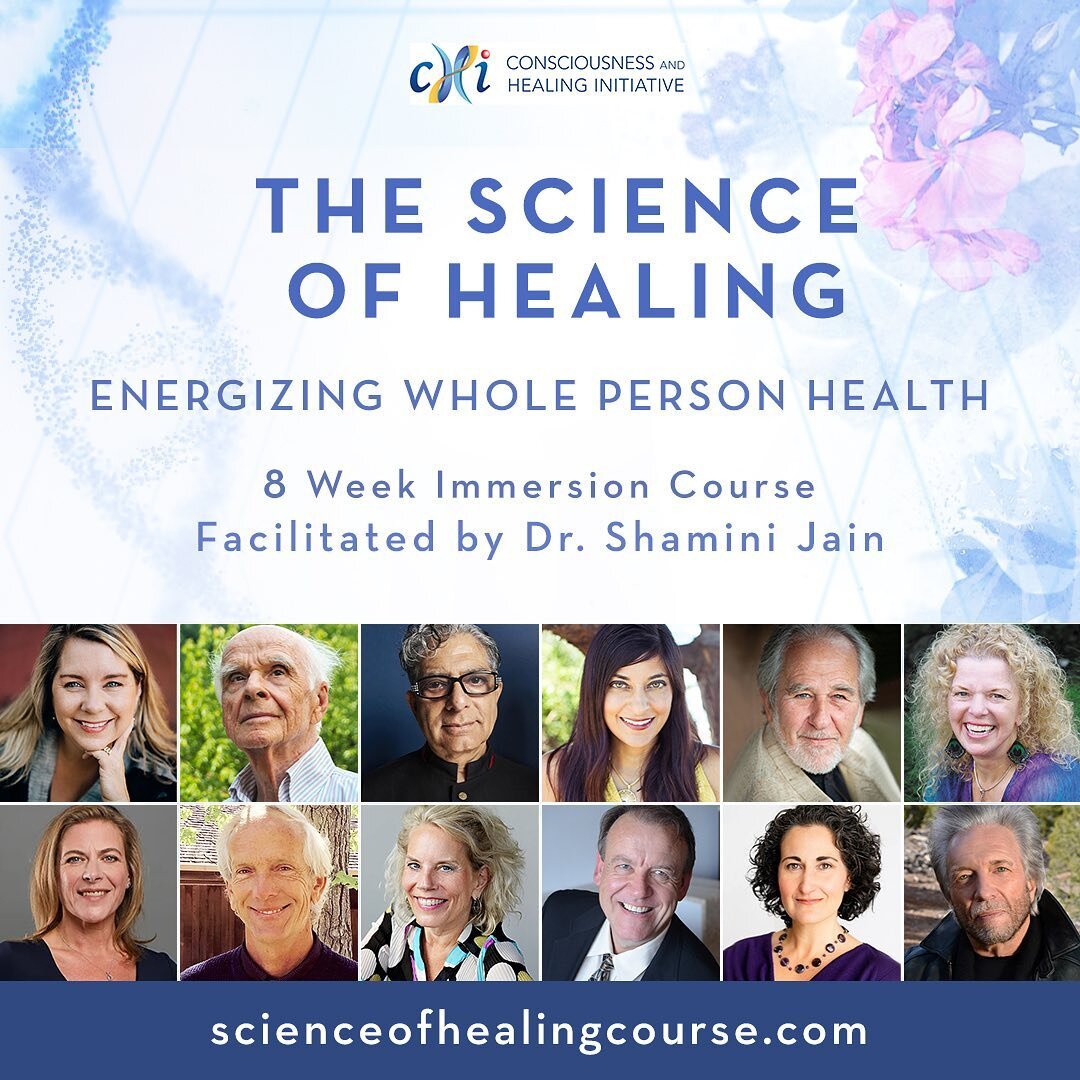 The Definitive Course on Consciousness and Healing is Here!
Join Shamini Jain, Deepak Chopra, Bruce Lipton, Donna Eden and More! 
Learn about healing from the world's leading healers, scientists and doctors - with CE Credit!
An Exciting Opportunity t