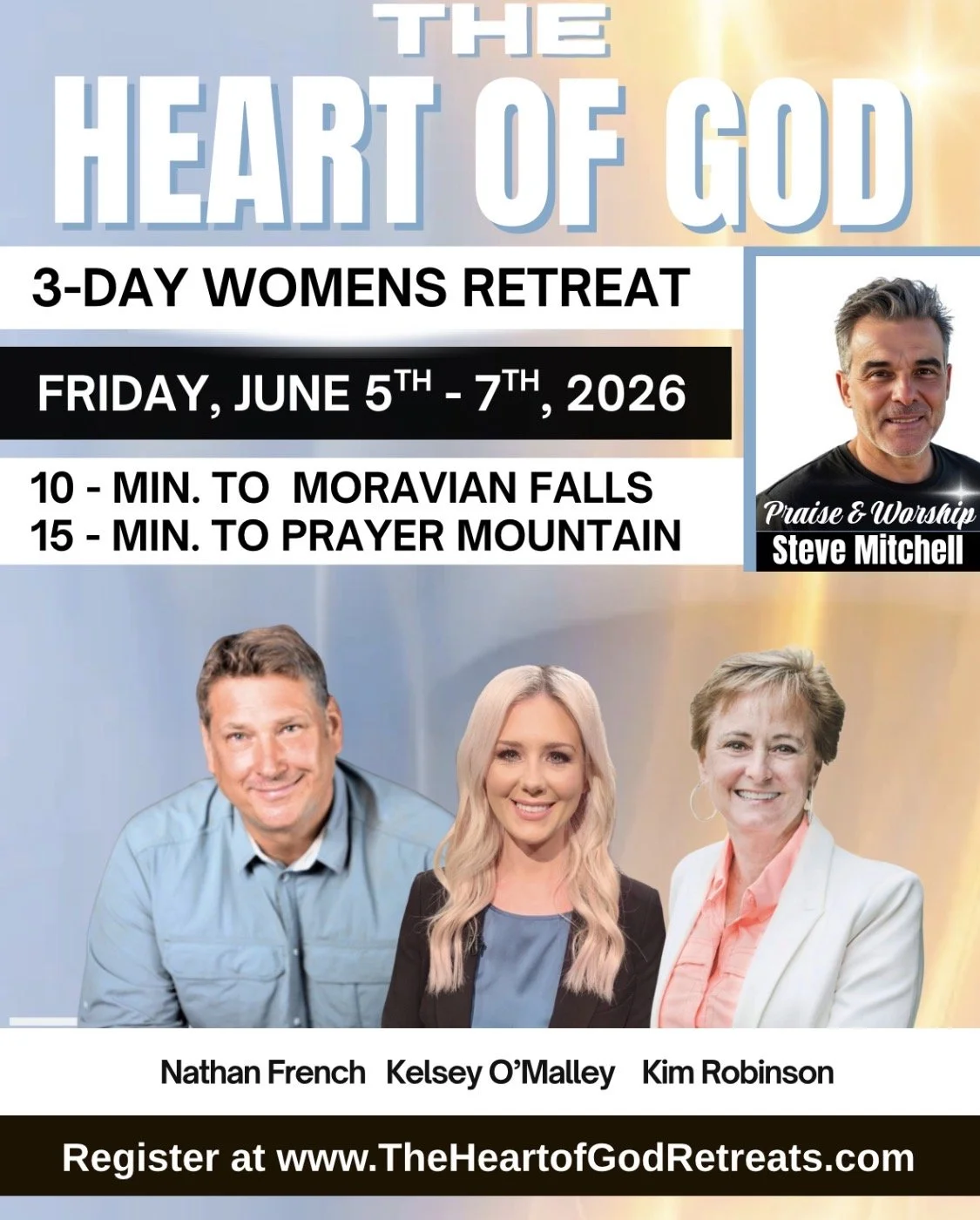 Moravian Falls - Heart of God Women's Retreat!