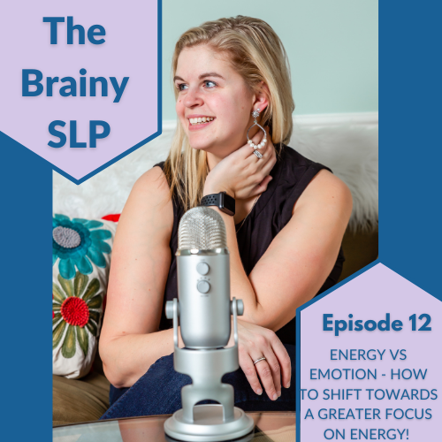 Episode 12 - Energy vs. Emotion - How to shift towards a greater focus on energy! 