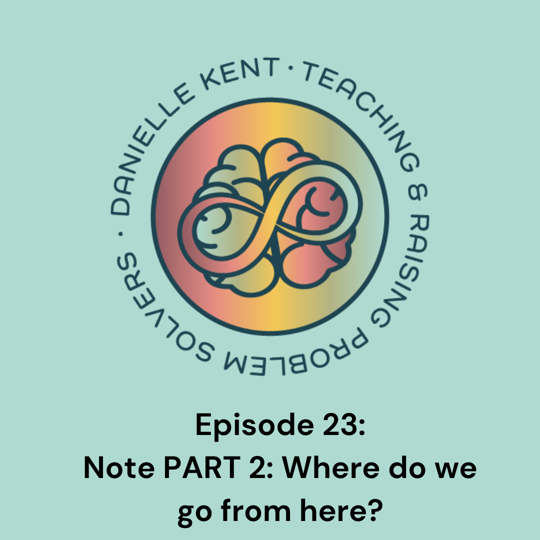 Episode 23 Note PART 2: Where do we go from here?