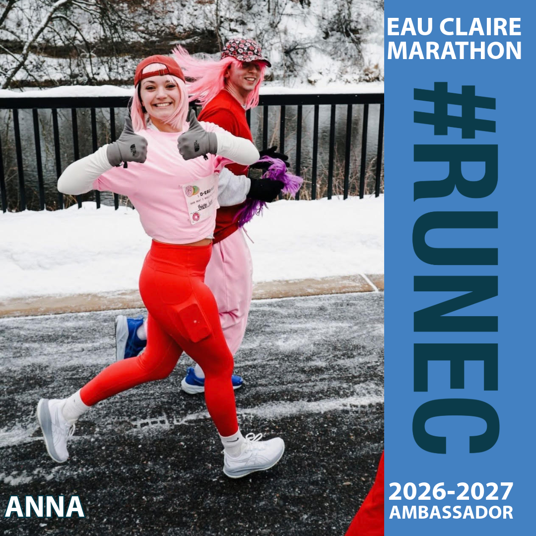 Anna Eau Claire Marathon Ambassador