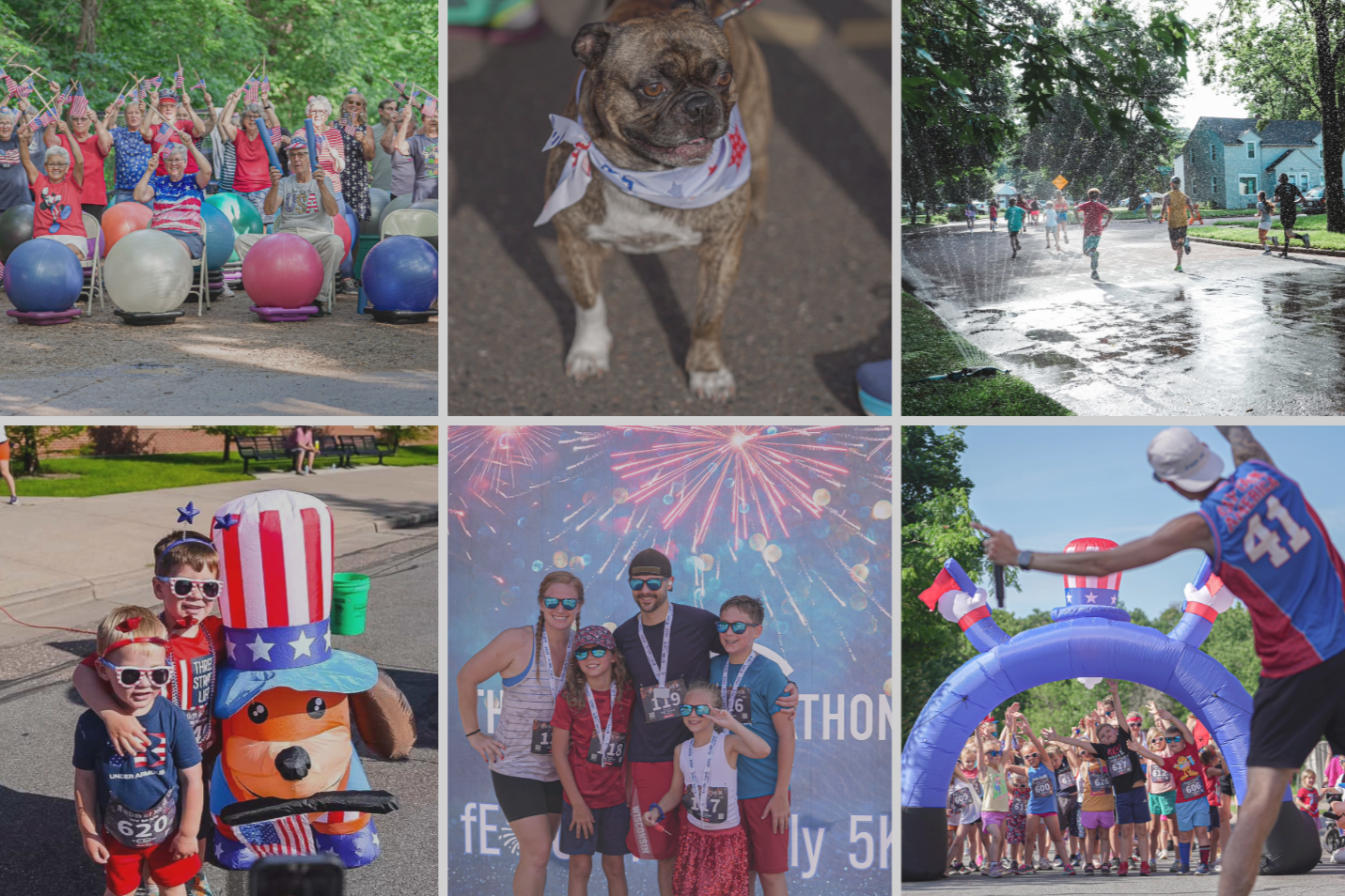 f-EAU-rth of July 5K, kids' run and dog run