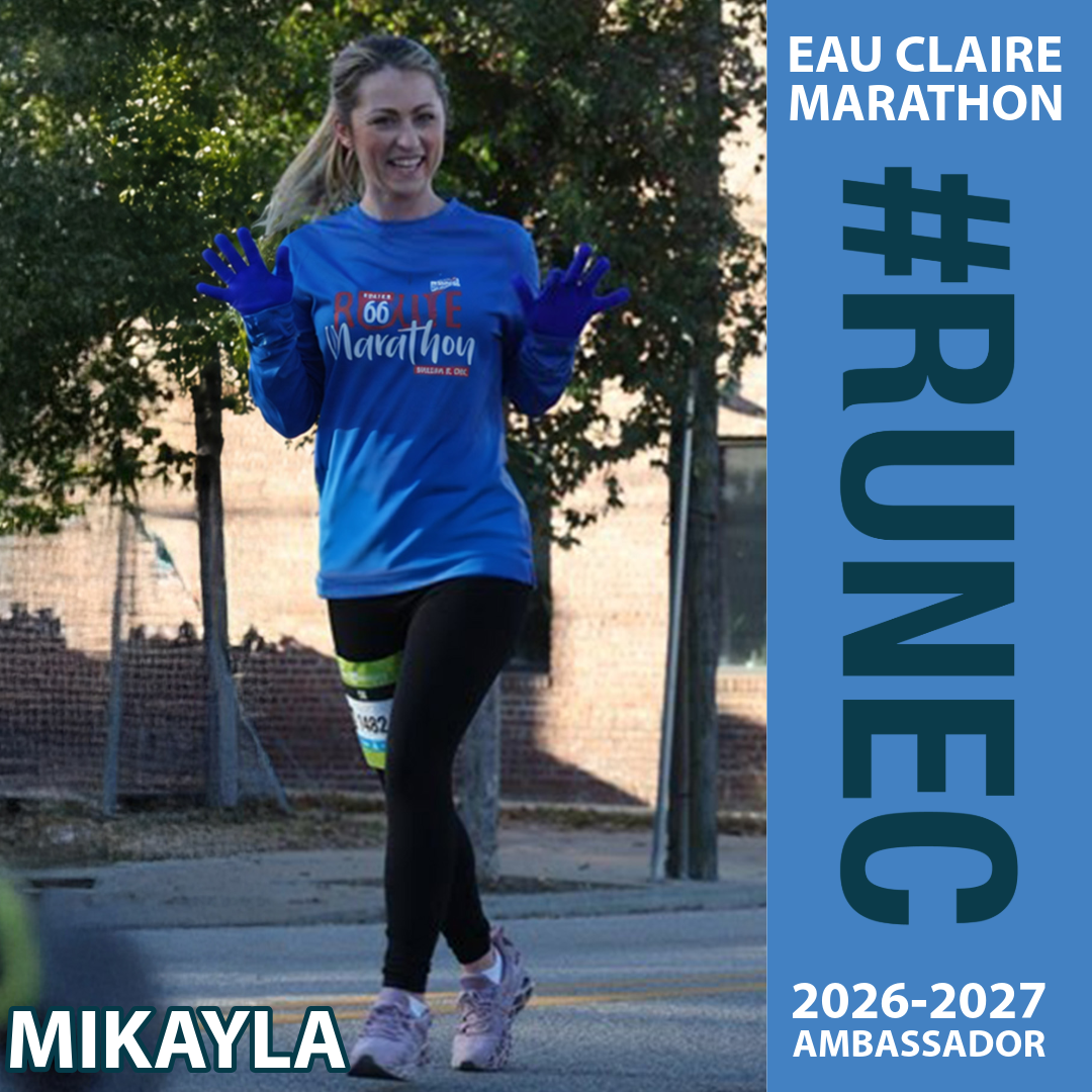 Mikayla Eau Claire Marathon Ambassador