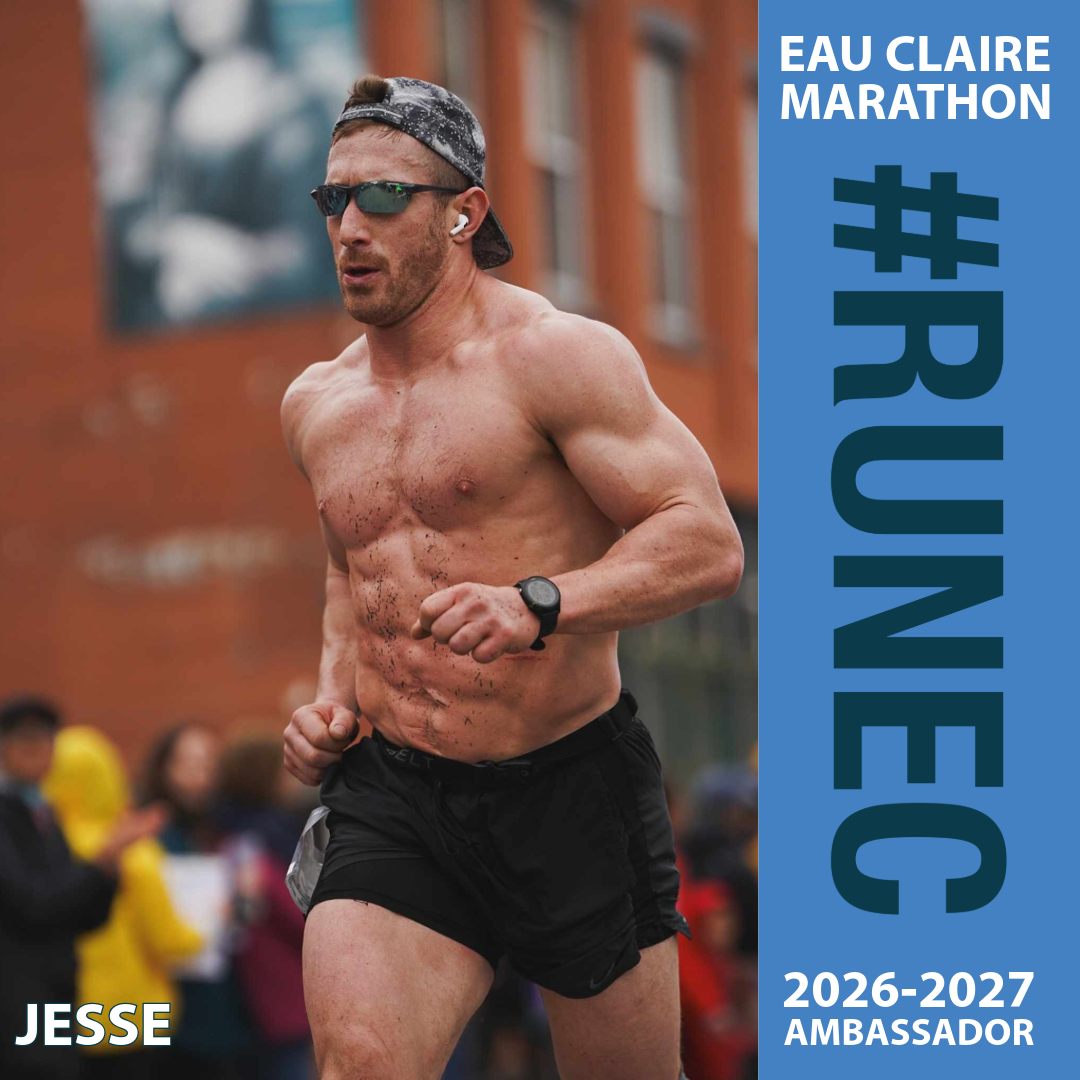 Jesse Eau Claire Marathon Ambassador
