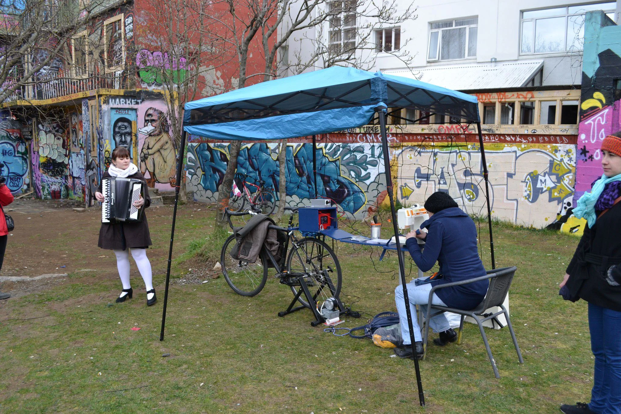The Autonomous Energy Mobile Research Lab, Iceland Edition, event at Earth Day in Reykjavík