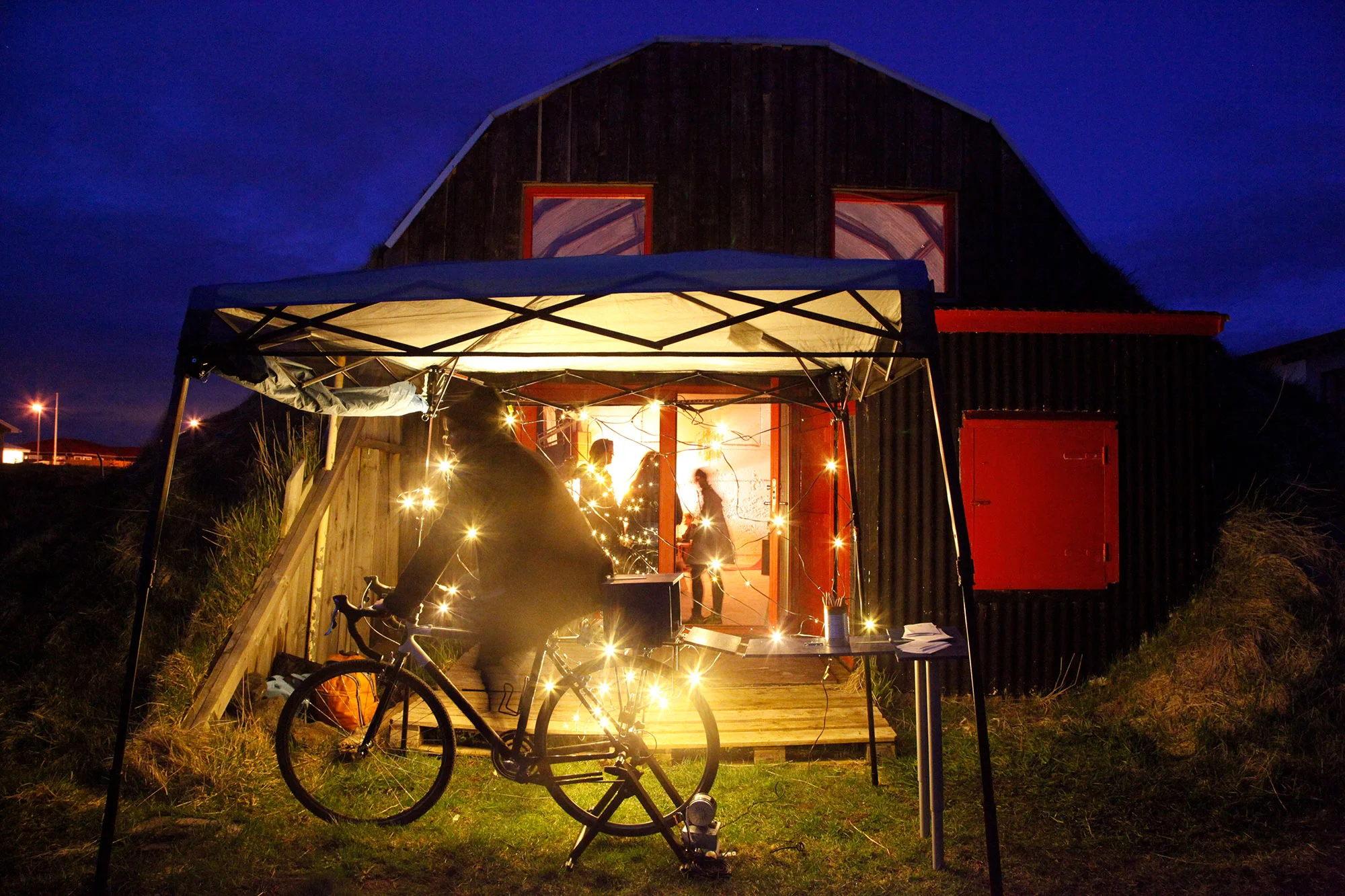 AER Lab event, Menningarverkefnið Hlaðan, Vogar, Iceland, 2012