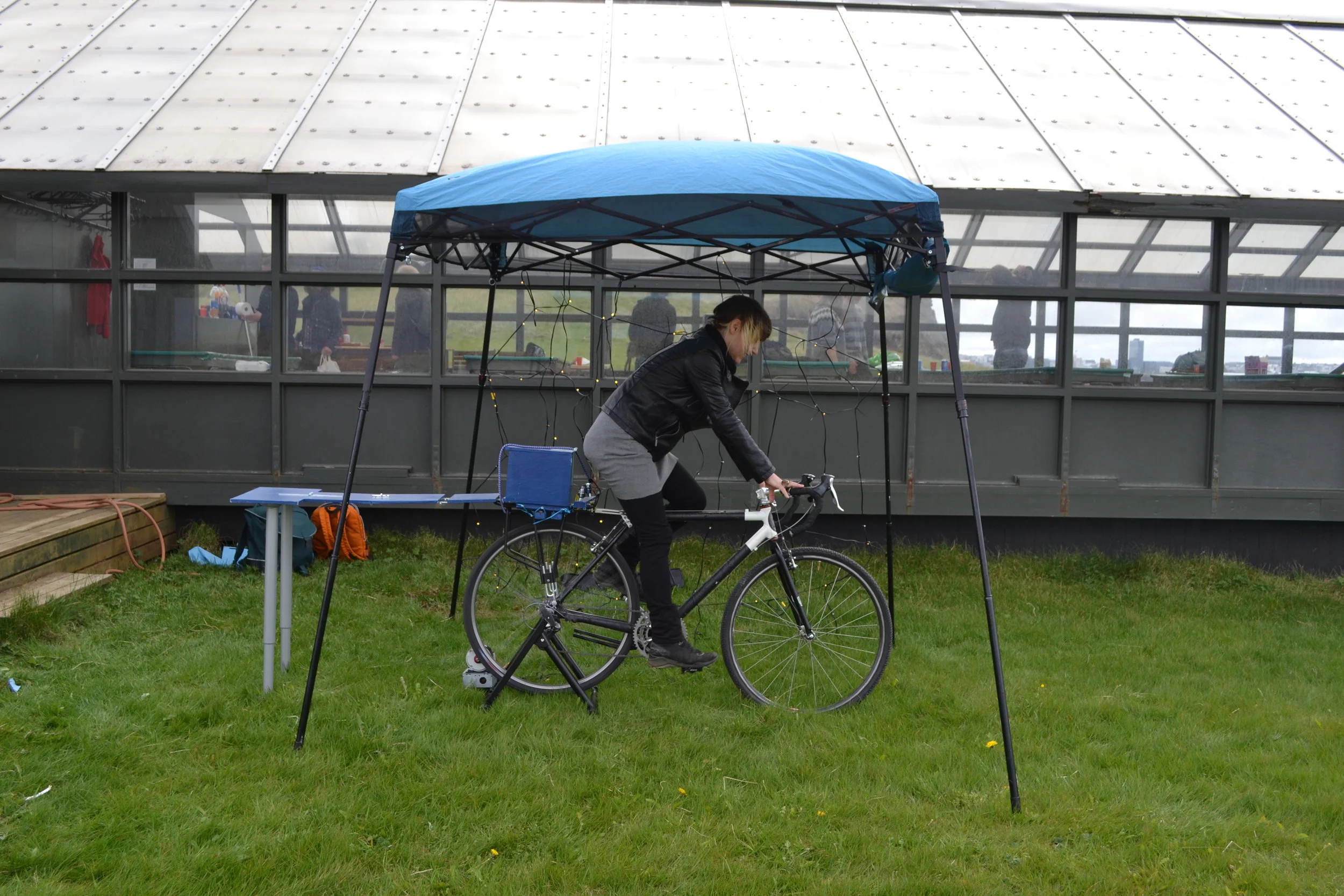 AER Lab event, RAFLOST Festival, Viðey Island, Iceland, 2012
