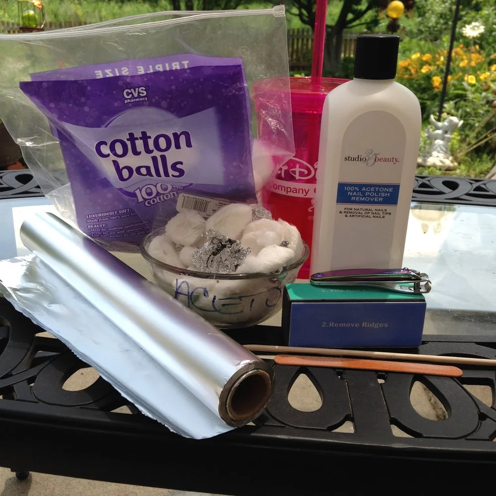 Removing Acrylic Nails