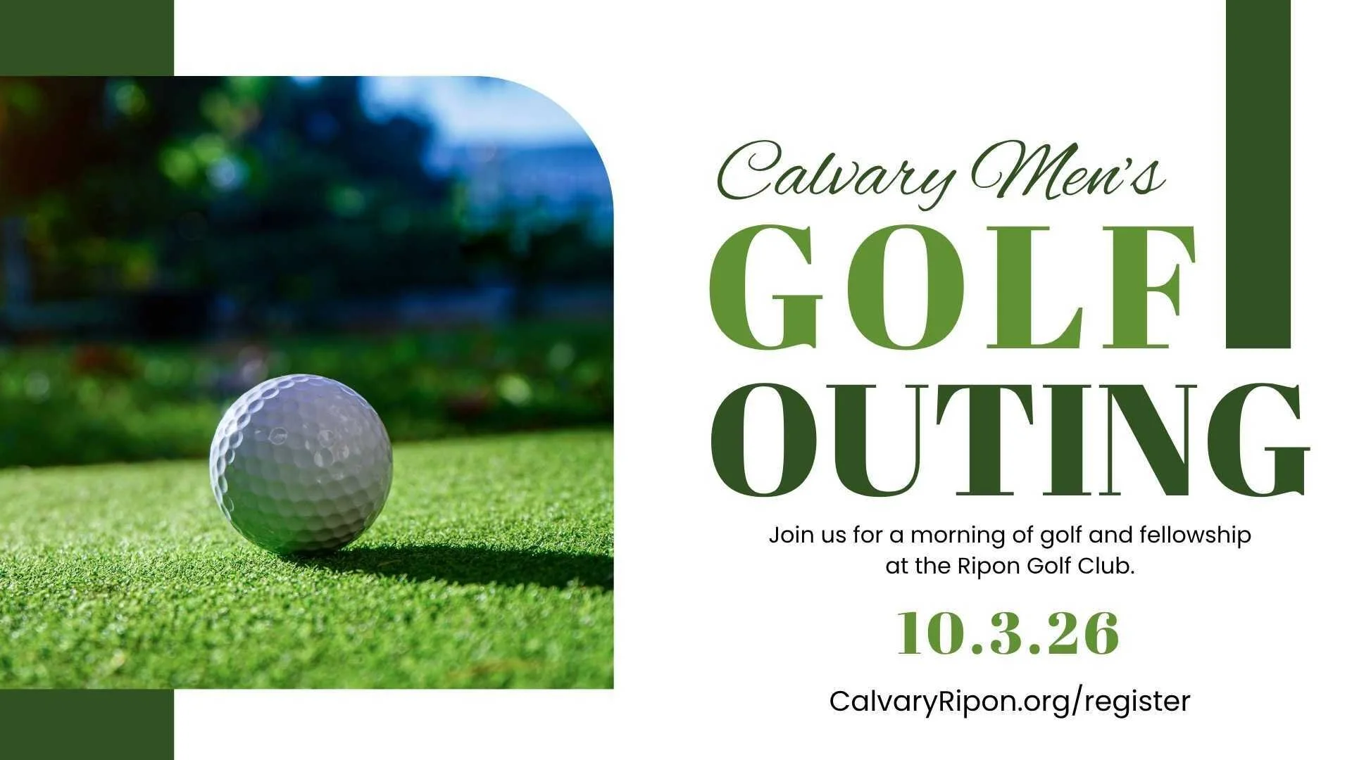 Men's Ministry Golf Outing