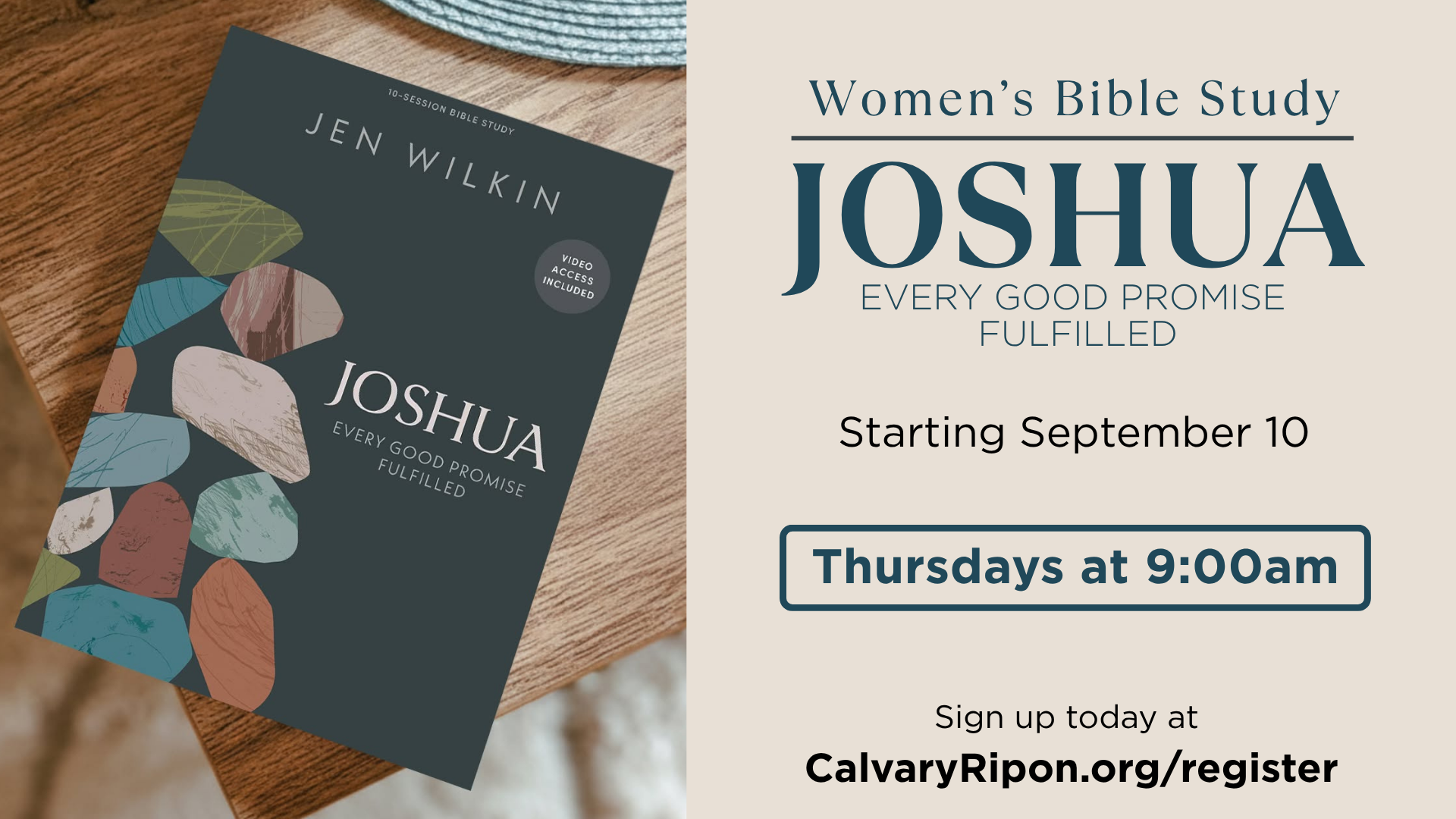 THURSDAY Joshua Women's Bible Study