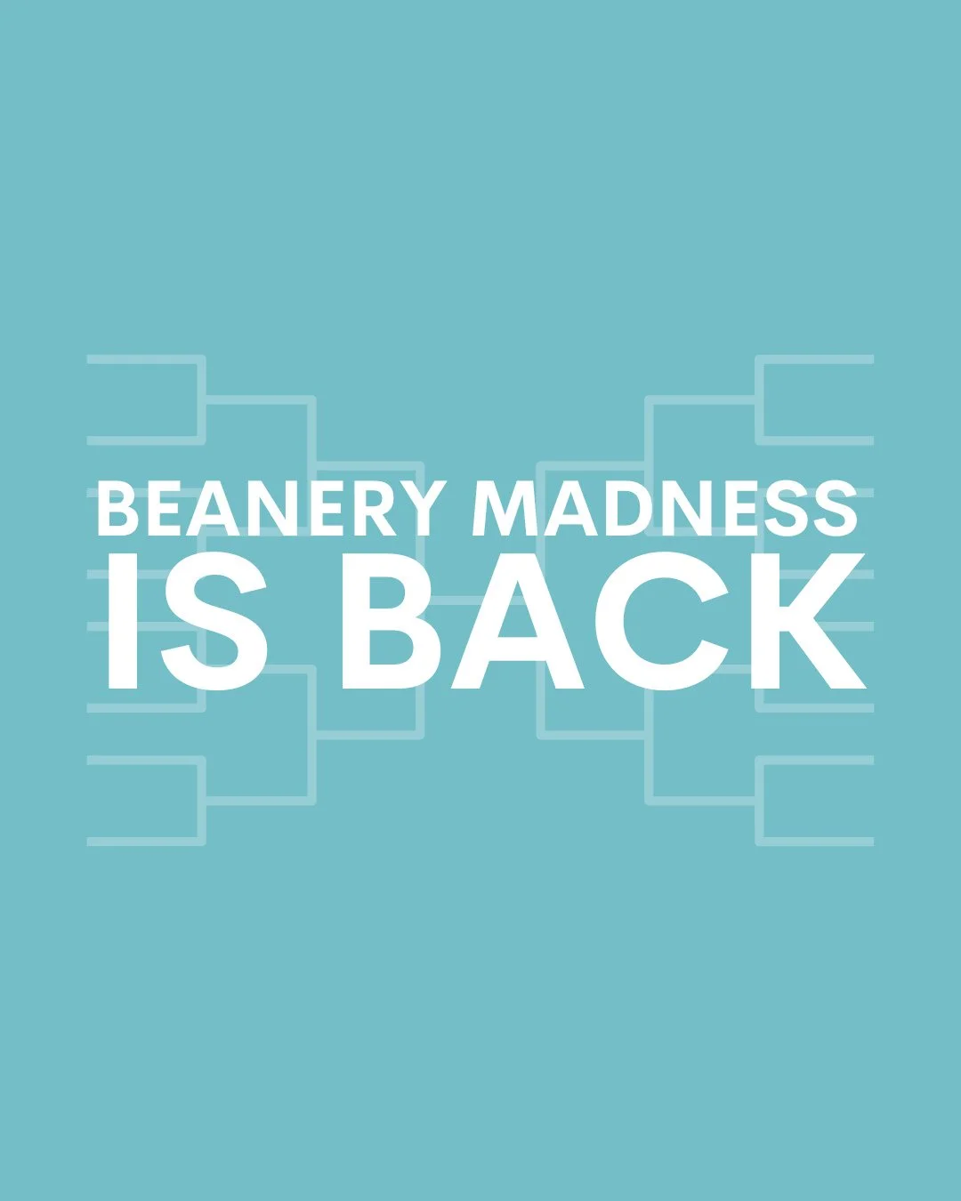 GET READY TO RUMBLE!🏀☕️⁠
⁠
BEANERY MADNESS IS BACK! Have your eyes peeled on our story and make sure you are casting your vote on who you think in going to pull off the big win!⁠